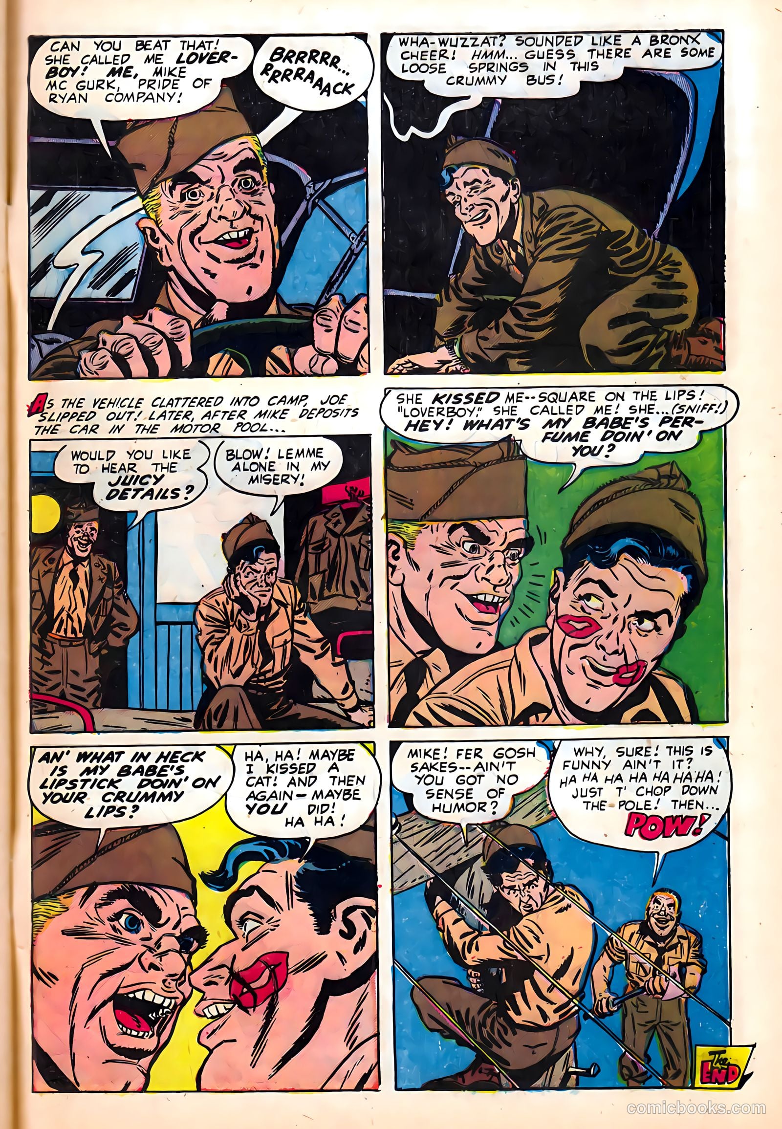 Joe Yank #16 (1954) — page 33 of 36