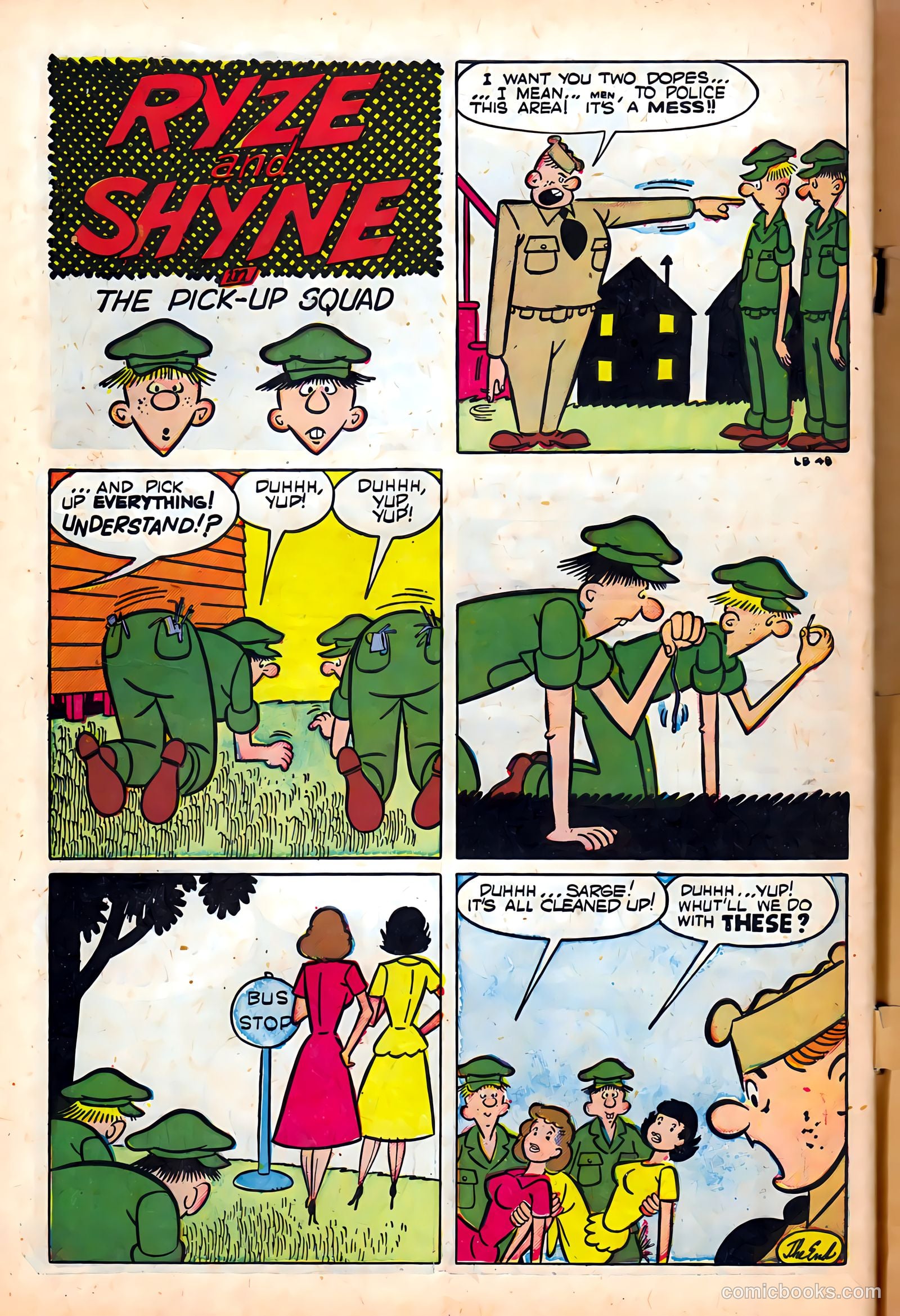 Joe Yank #16 (1954) — page 34 of 36