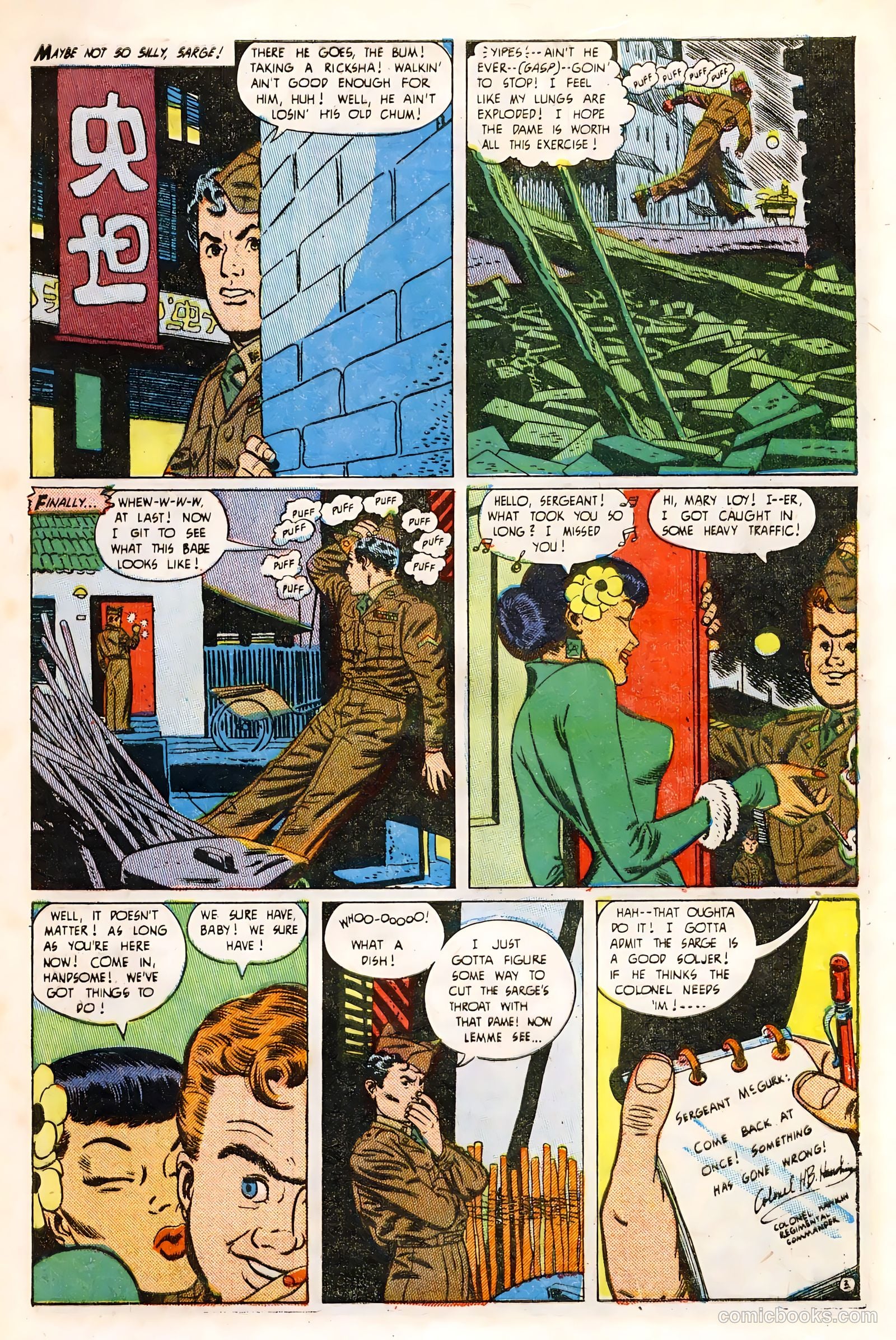 Joe Yank #5 (1952) — page 5 of 36
