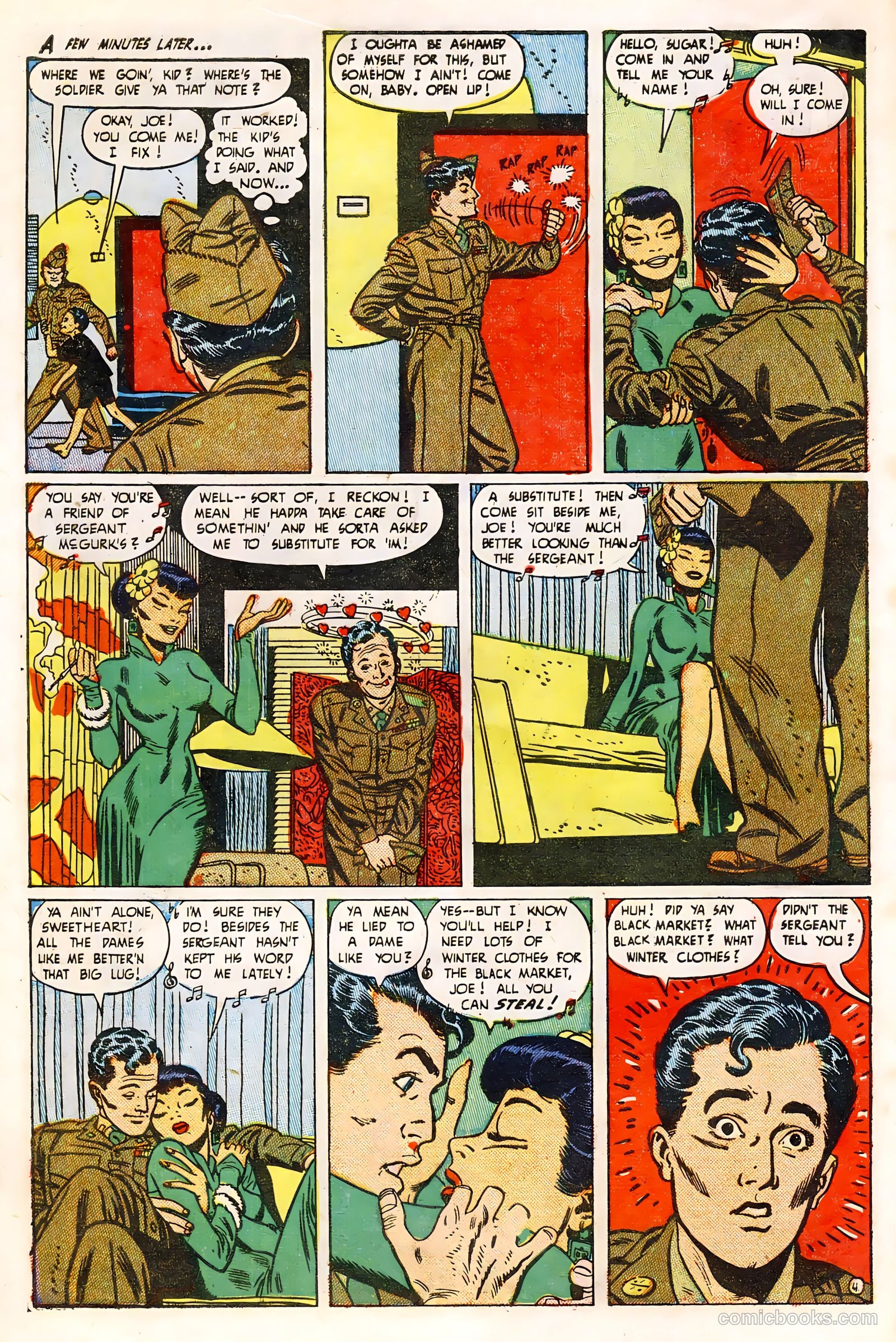 Joe Yank #5 (1952) — page 6 of 36