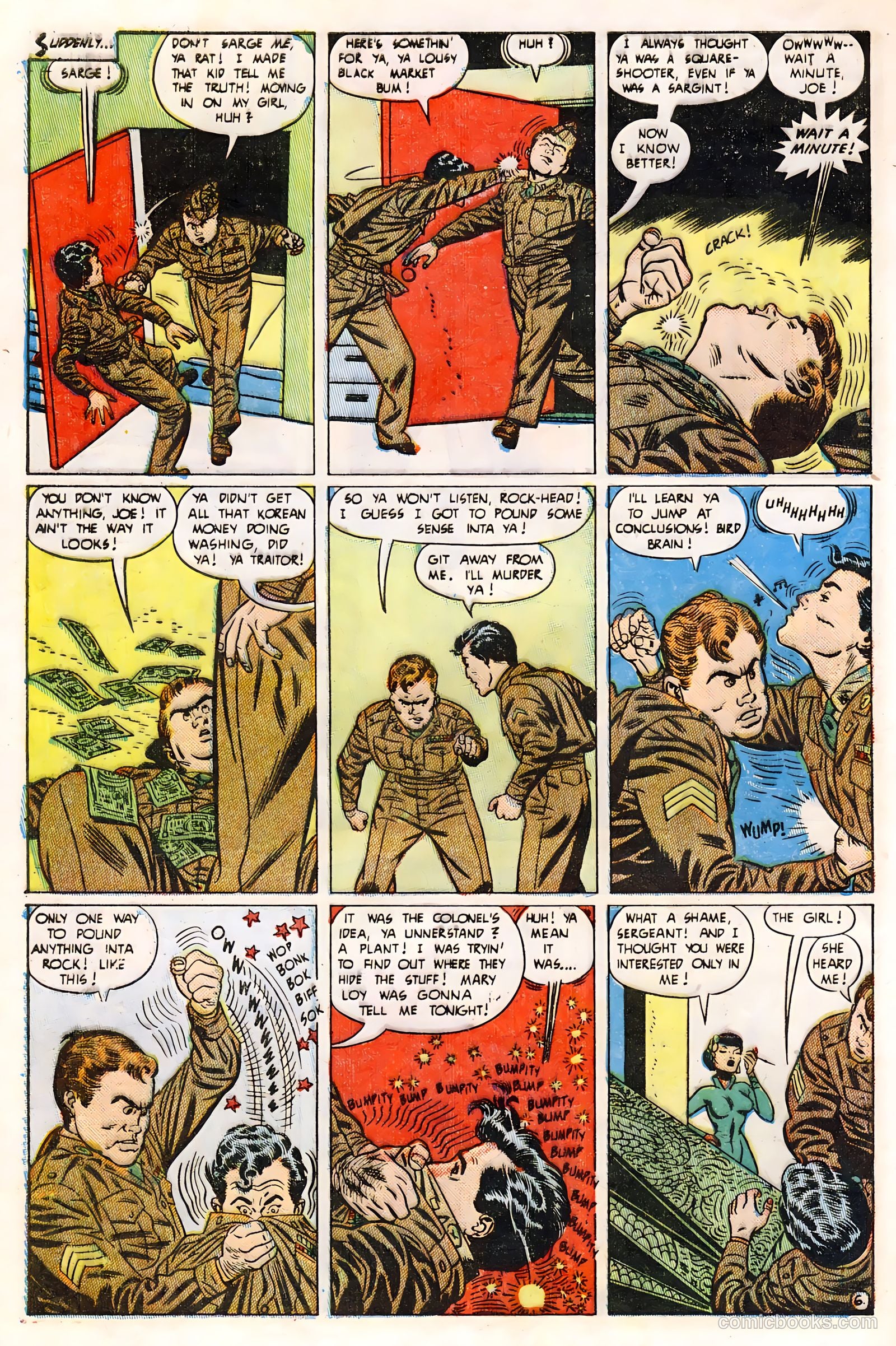 Joe Yank #5 (1952) — page 8 of 36