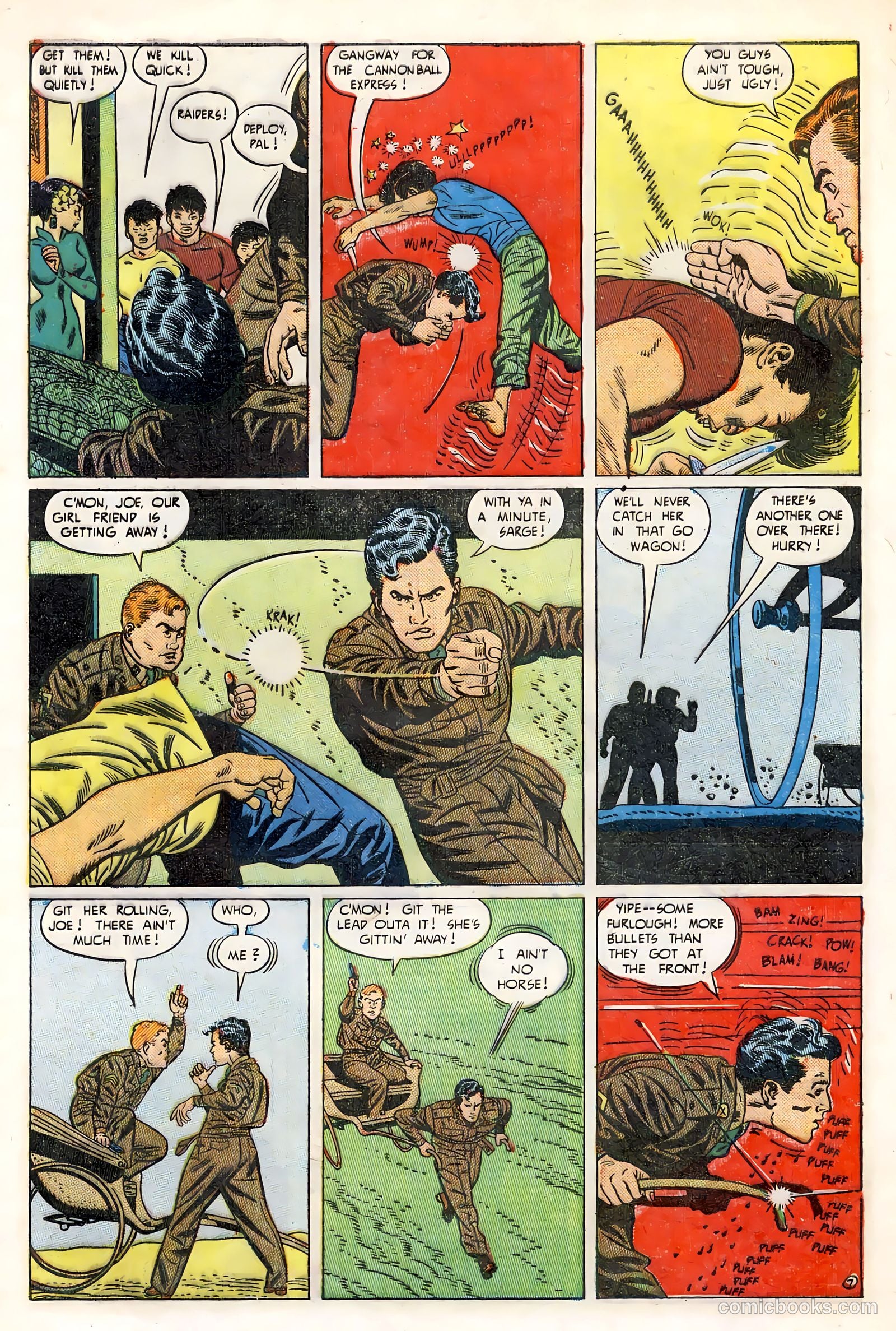 Joe Yank #5 (1952) — page 9 of 36