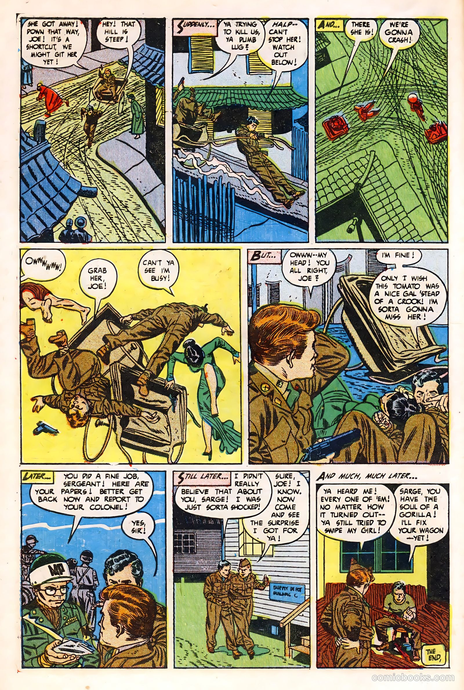 Joe Yank #5 (1952) — page 10 of 36