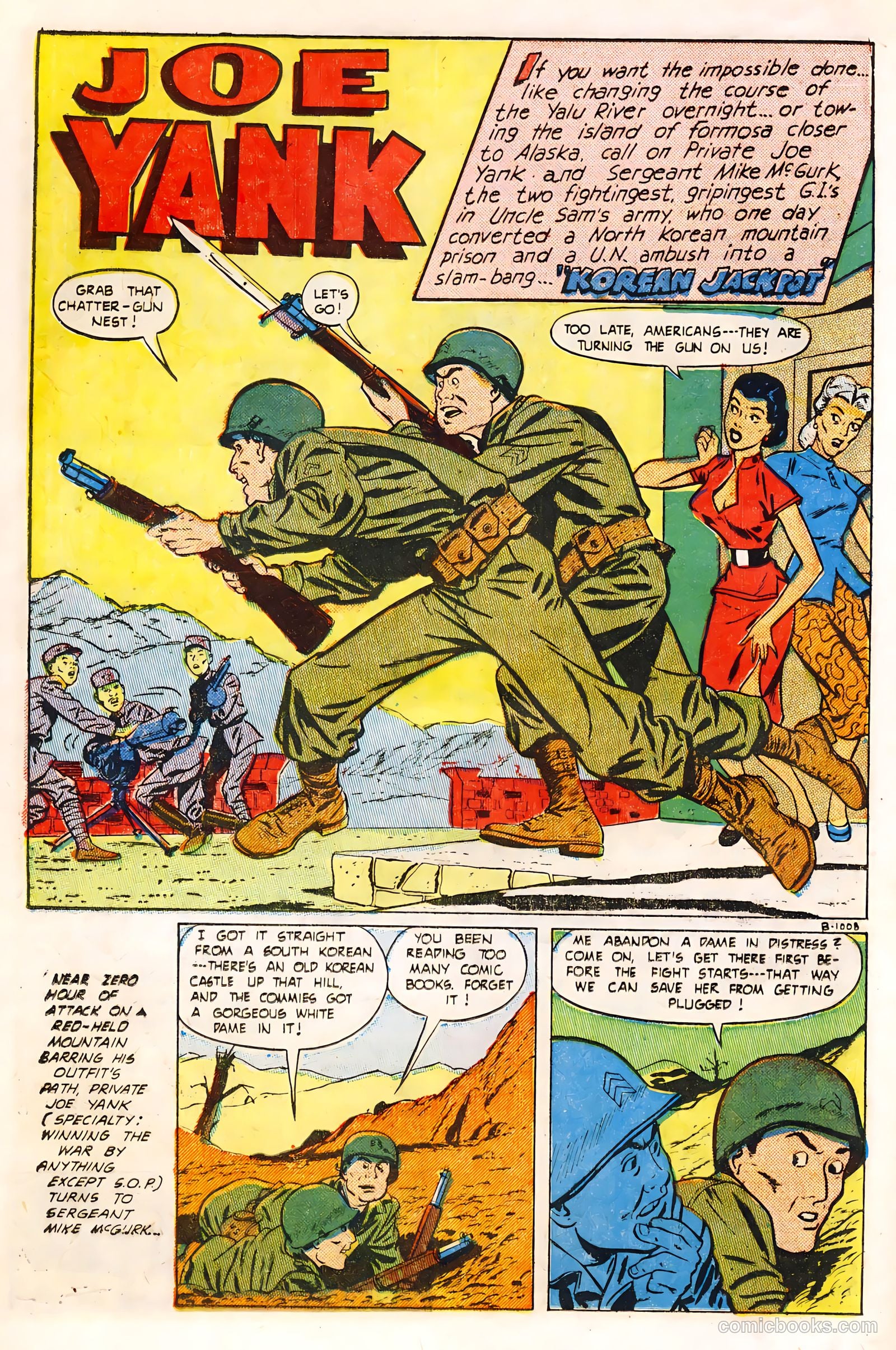 Joe Yank #5 (1952) — page 16 of 36