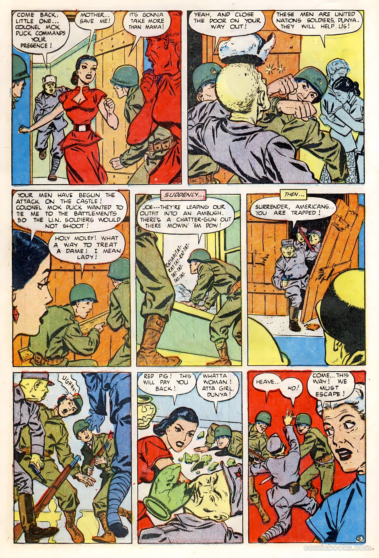 Joe Yank #5 (1952) — page 20 of 36