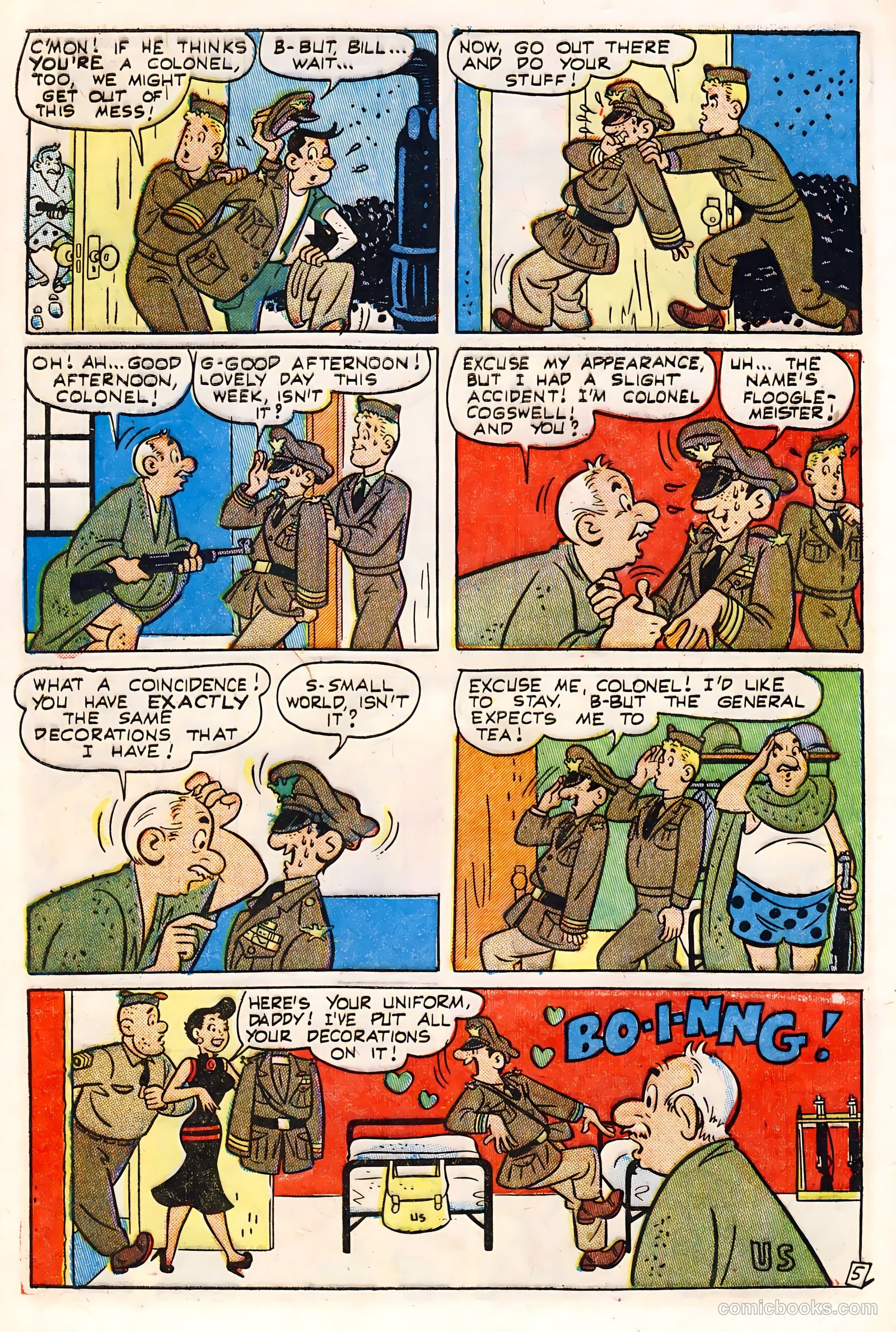 Joe Yank #5 (1952) — page 28 of 36