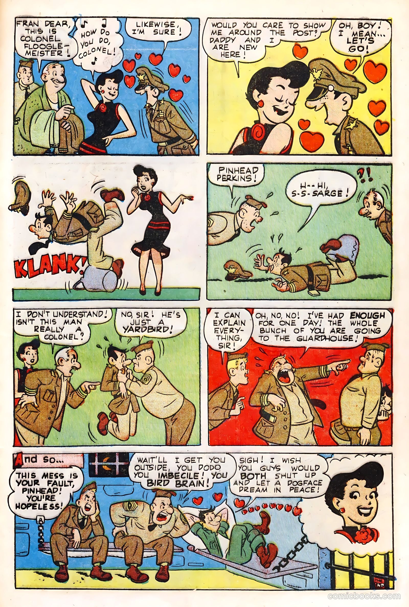 Joe Yank #5 (1952) — page 29 of 36