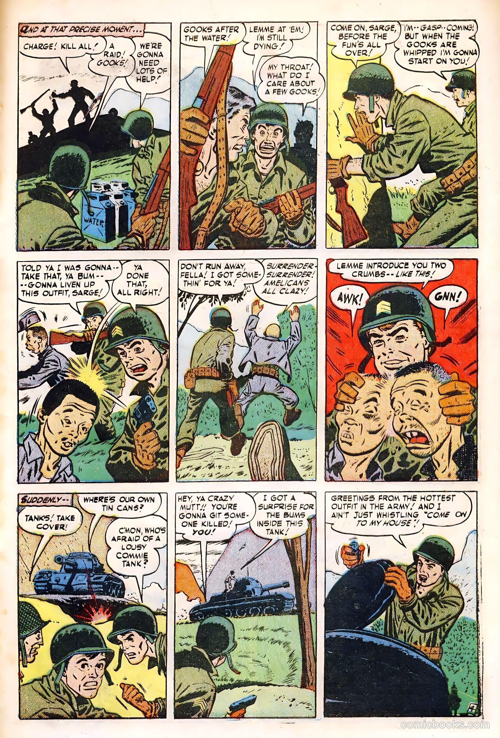 Joe Yank #5 (1952) — page 33 of 36