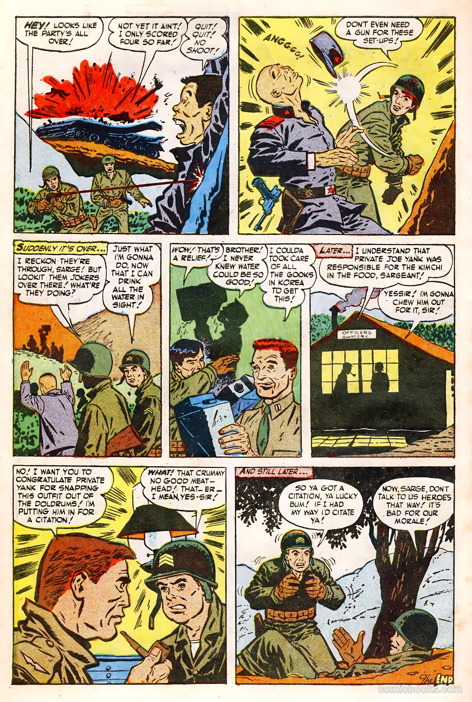 Joe Yank #5 (1952) — page 34 of 36