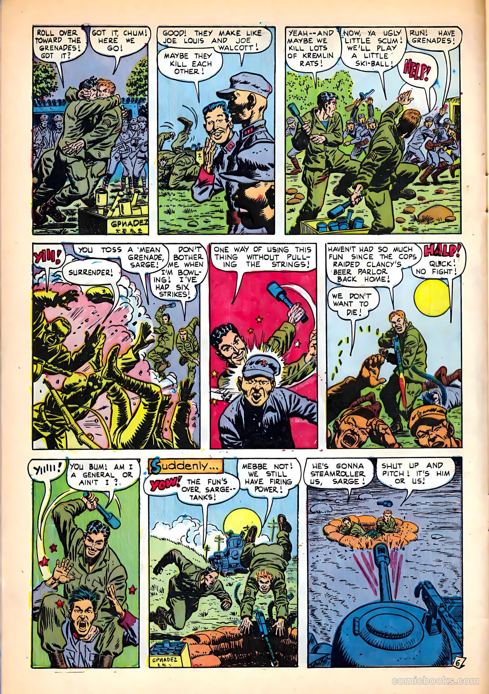 Joe Yank #6 (1952) — page 8 of 36