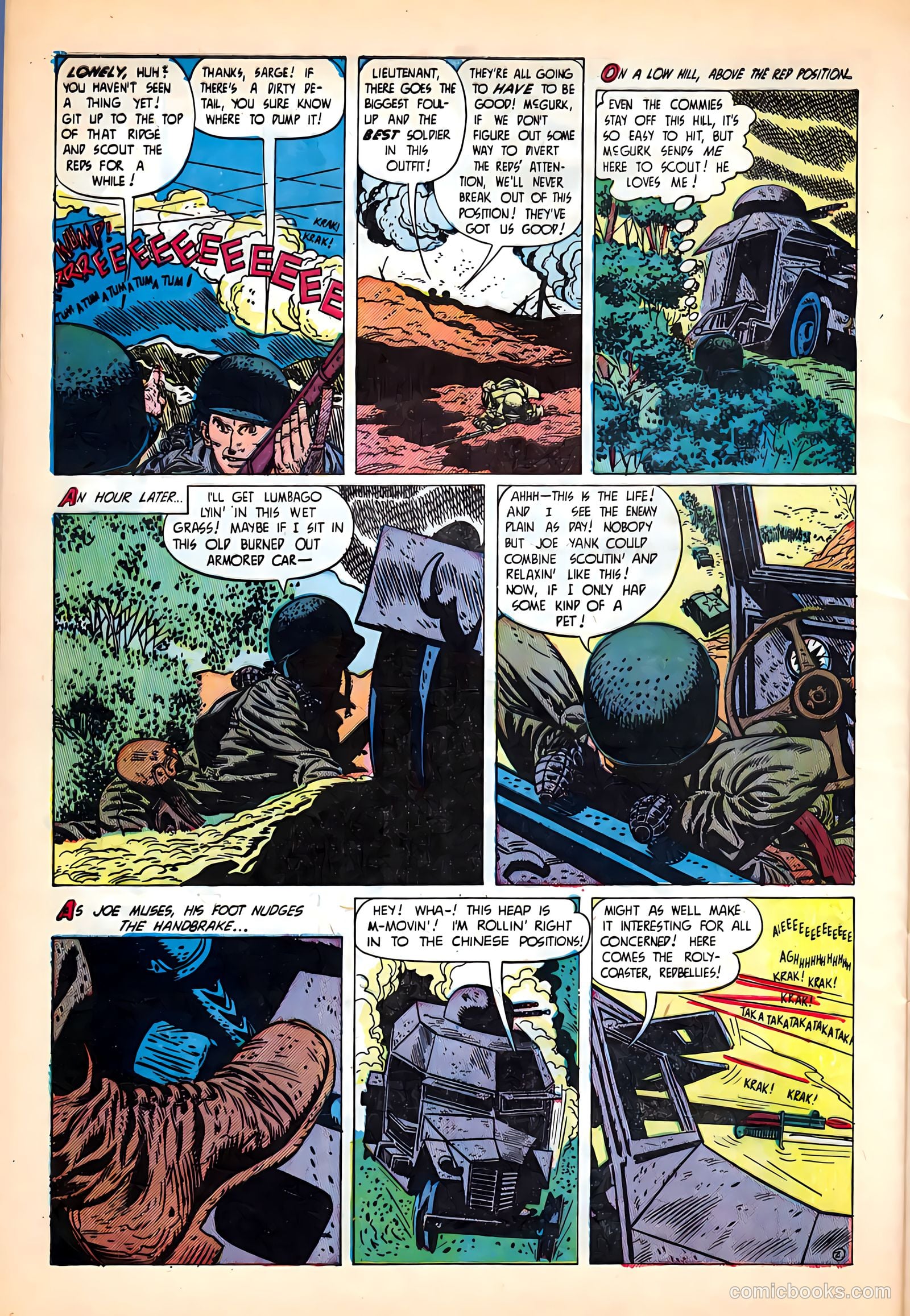 Joe Yank #6 (1952) — page 28 of 36