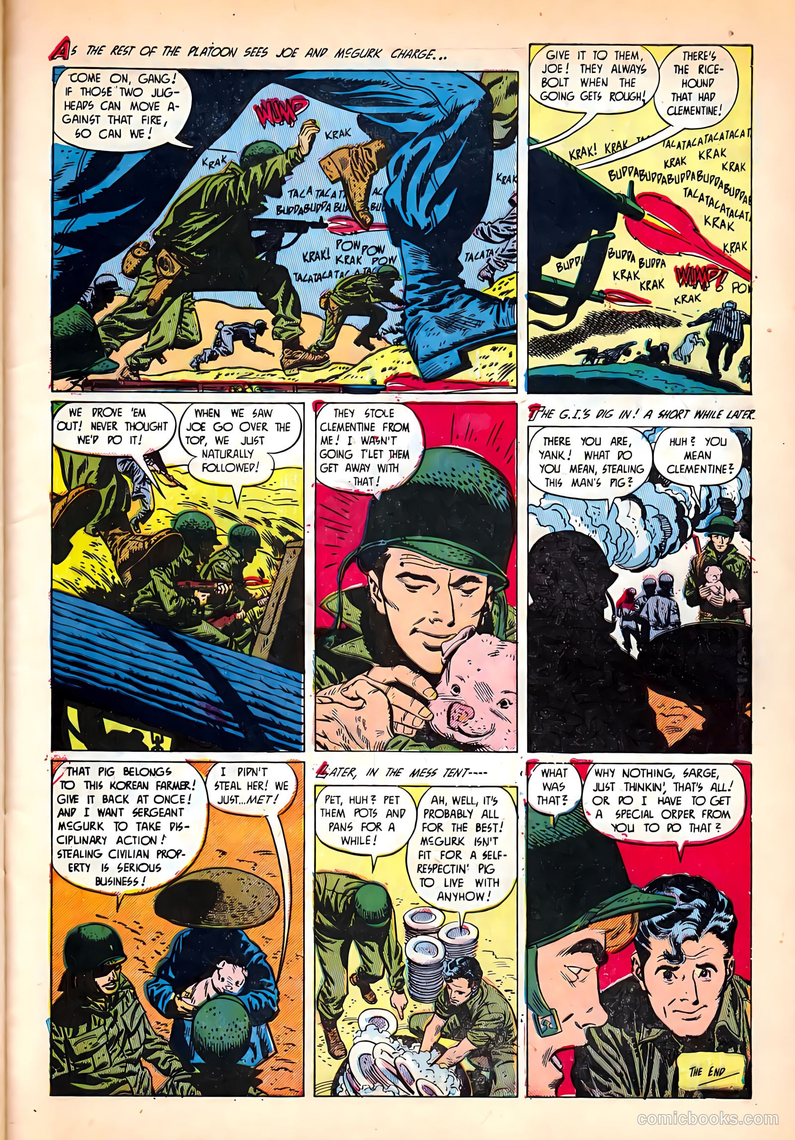 Joe Yank #6 (1952) — page 33 of 36