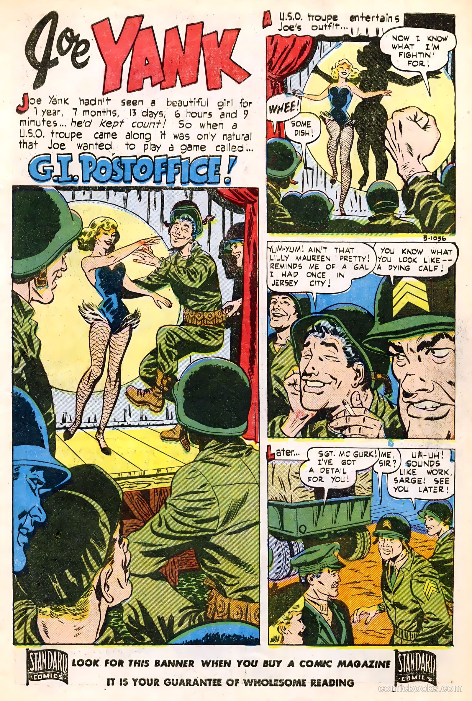 Joe Yank #7 (1952) — page 3 of 36