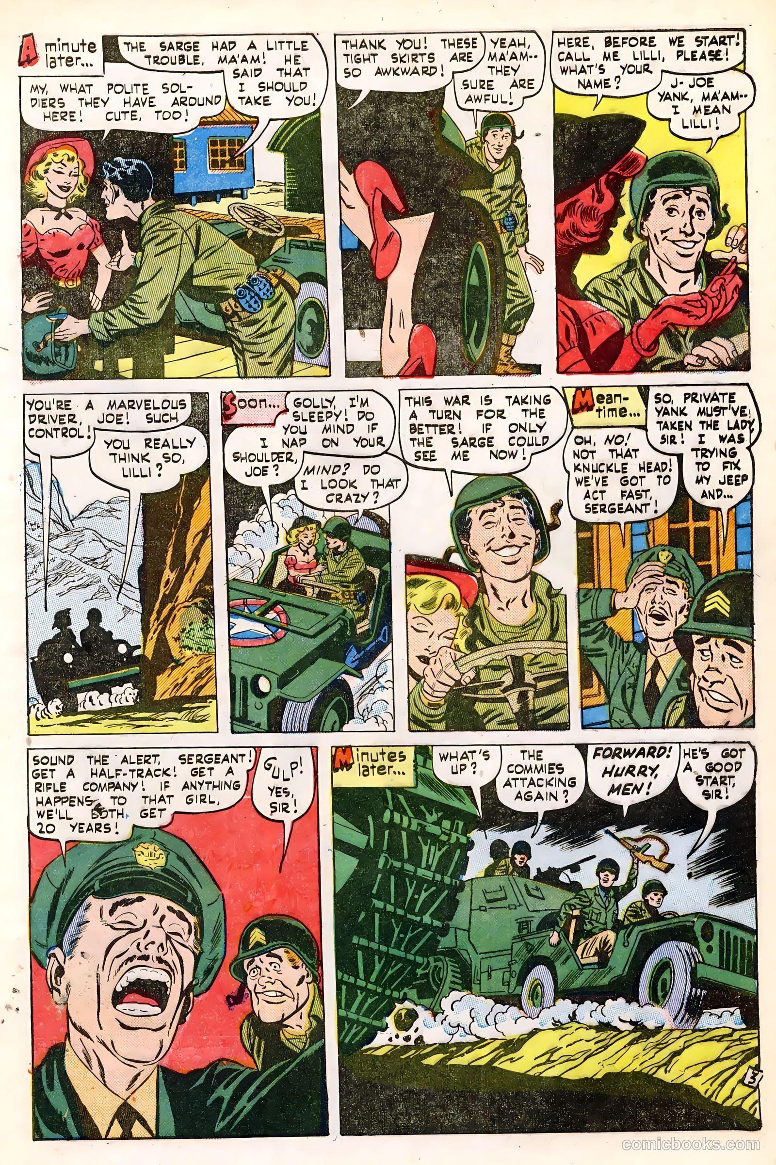Joe Yank #7 (1952) — page 5 of 36