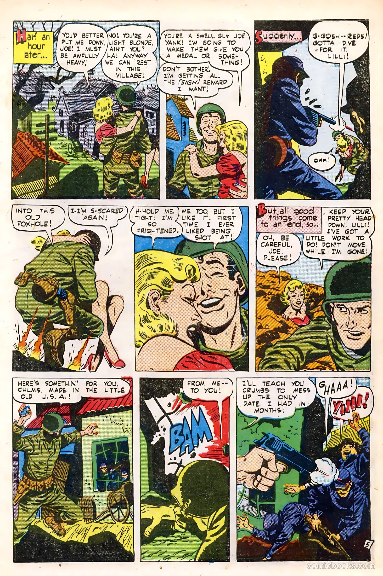 Joe Yank #7 (1952) — page 7 of 36