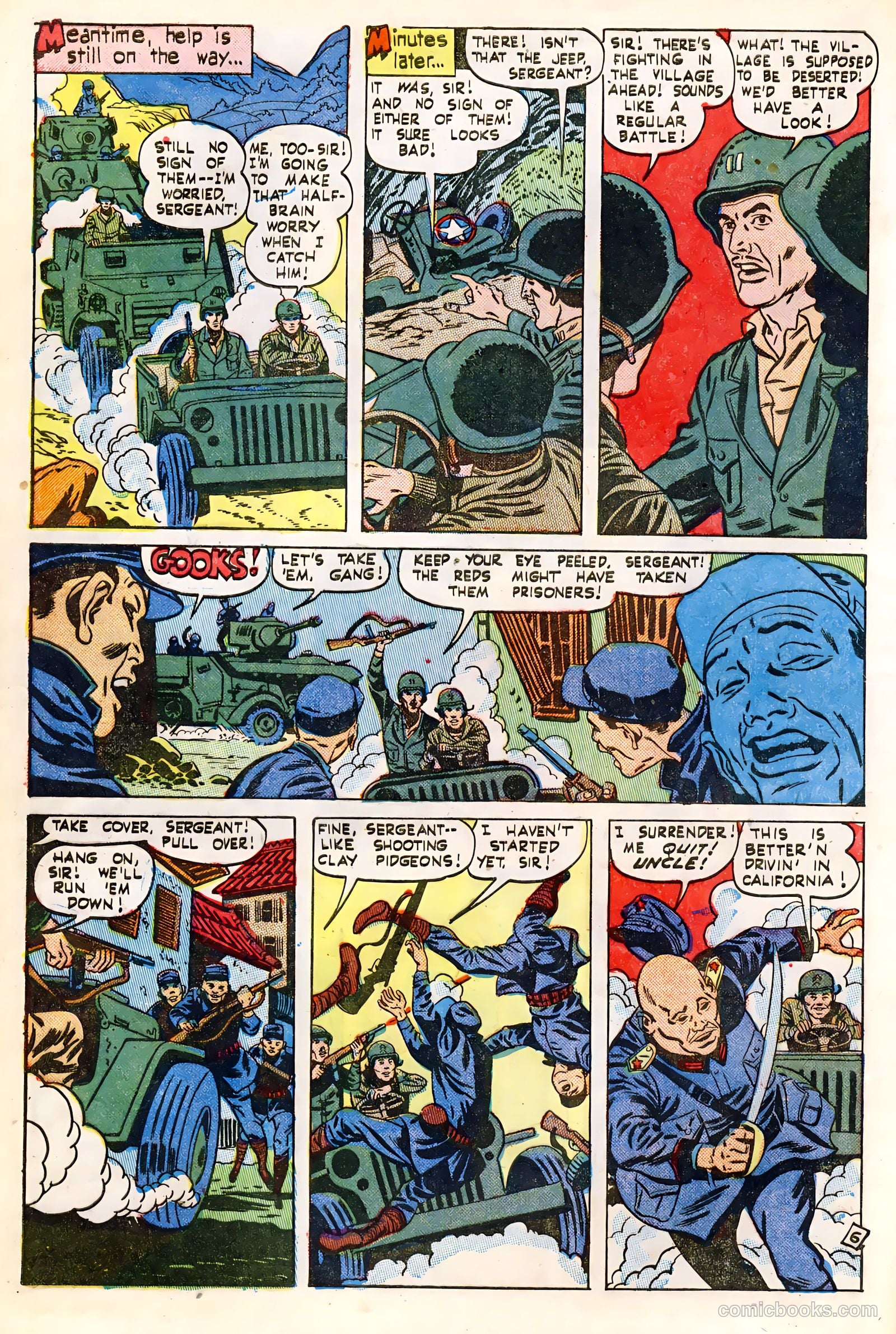 Joe Yank #7 (1952) — page 8 of 36