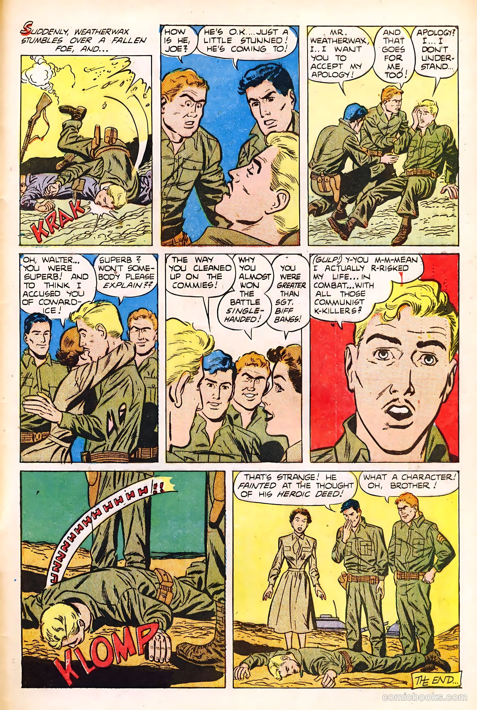 Joe Yank #7 (1952) — page 33 of 36