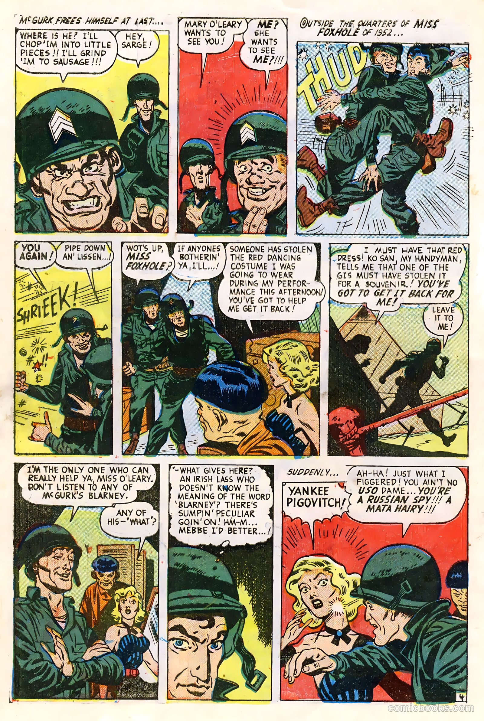 Joe Yank #8 (1952) — page 6 of 36