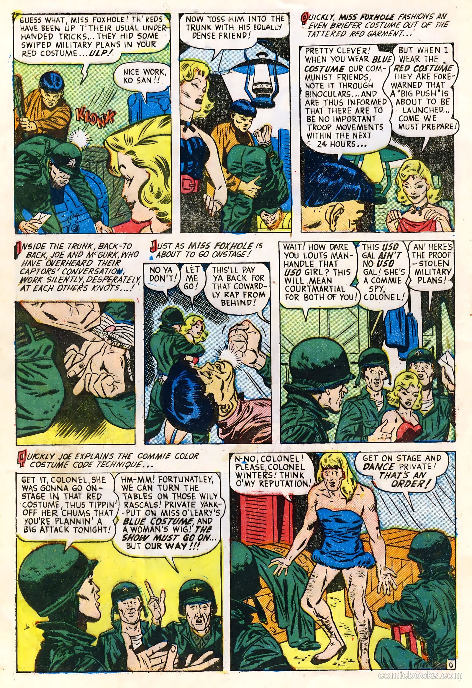Joe Yank #8 (1952) — page 8 of 36