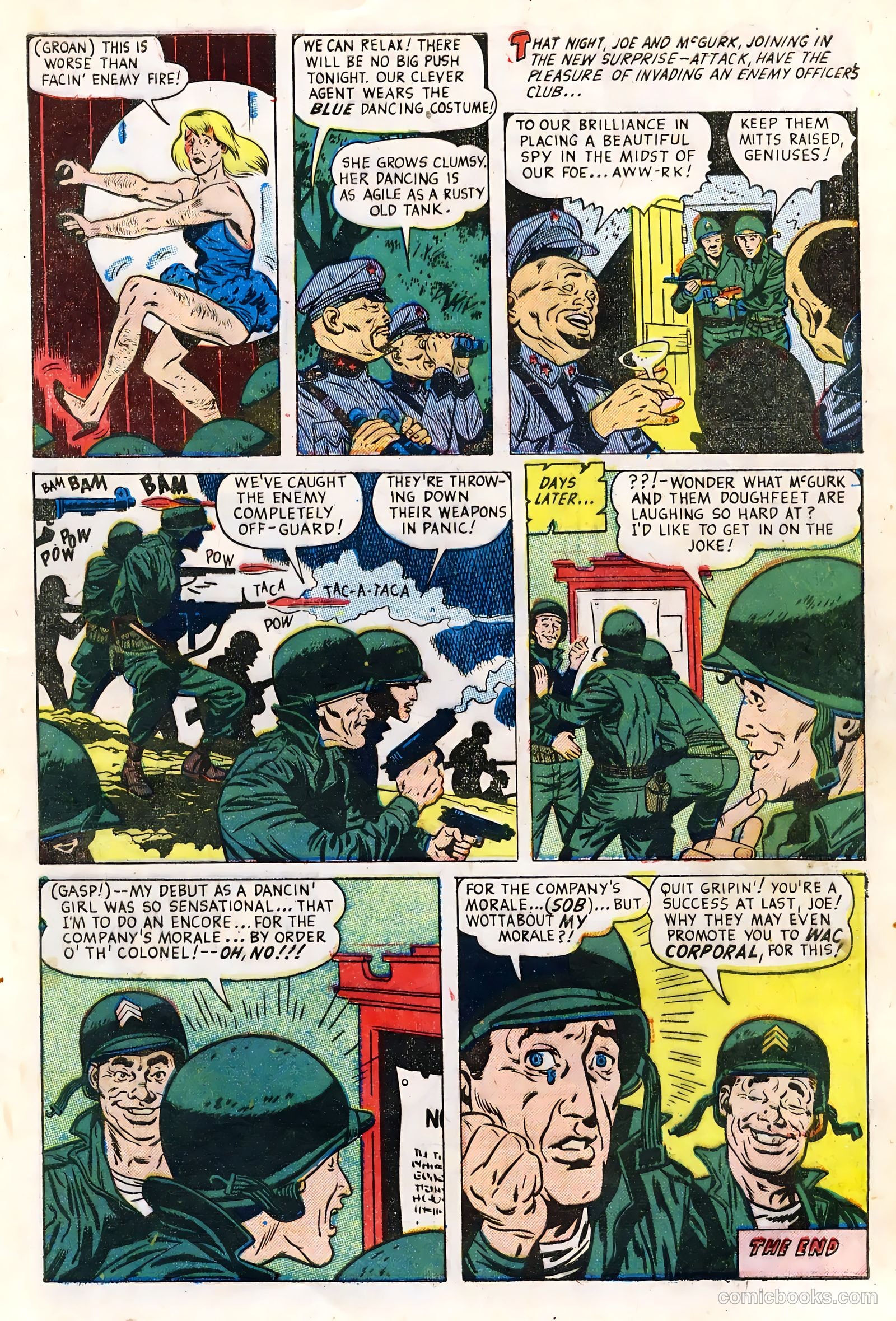 Joe Yank #8 (1952) — page 9 of 36