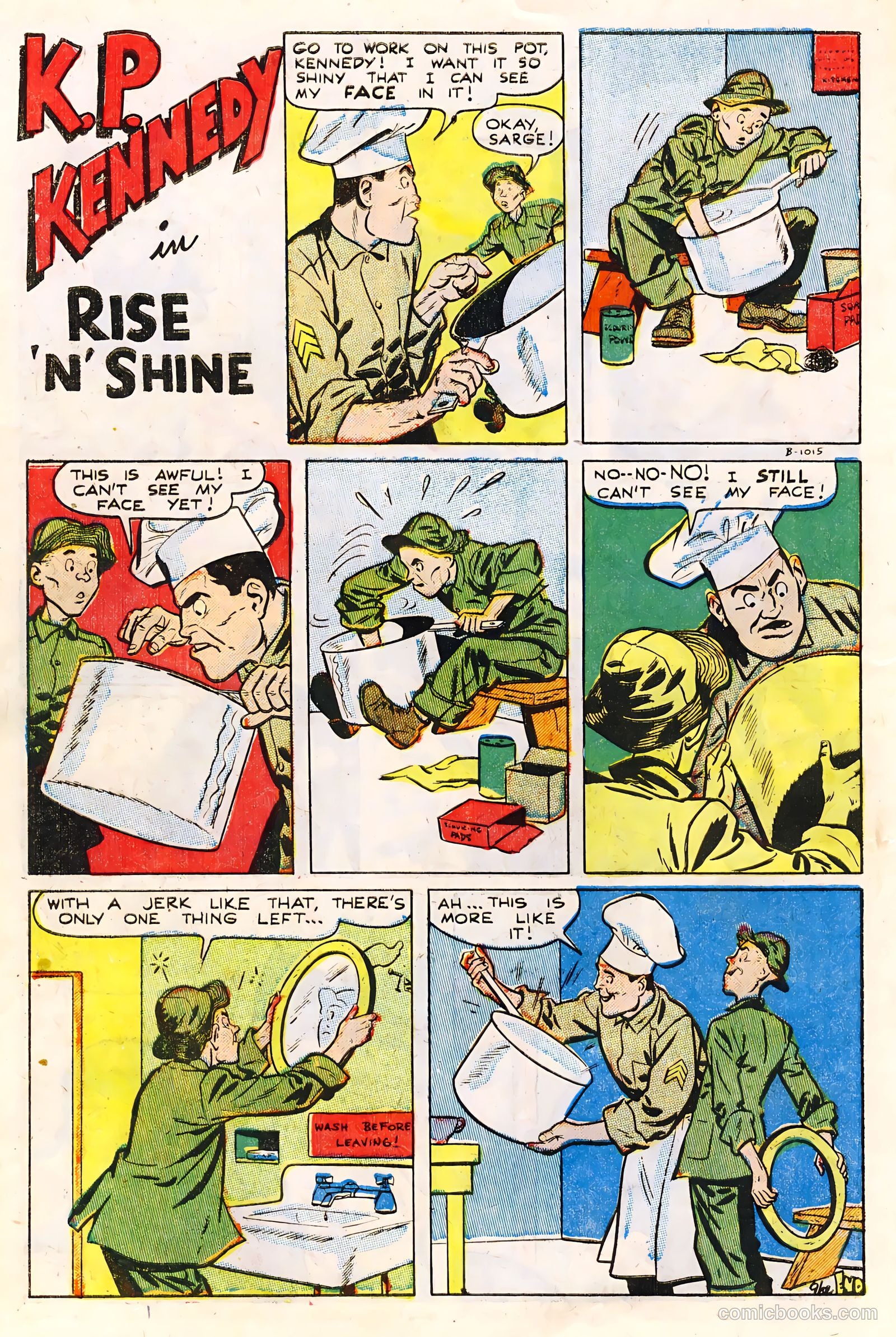 Joe Yank #8 (1952) — page 10 of 36