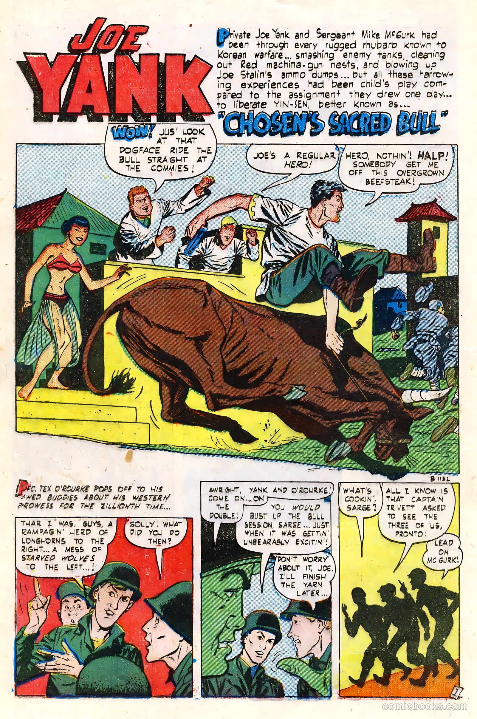 Joe Yank #8 (1952) — page 12 of 36