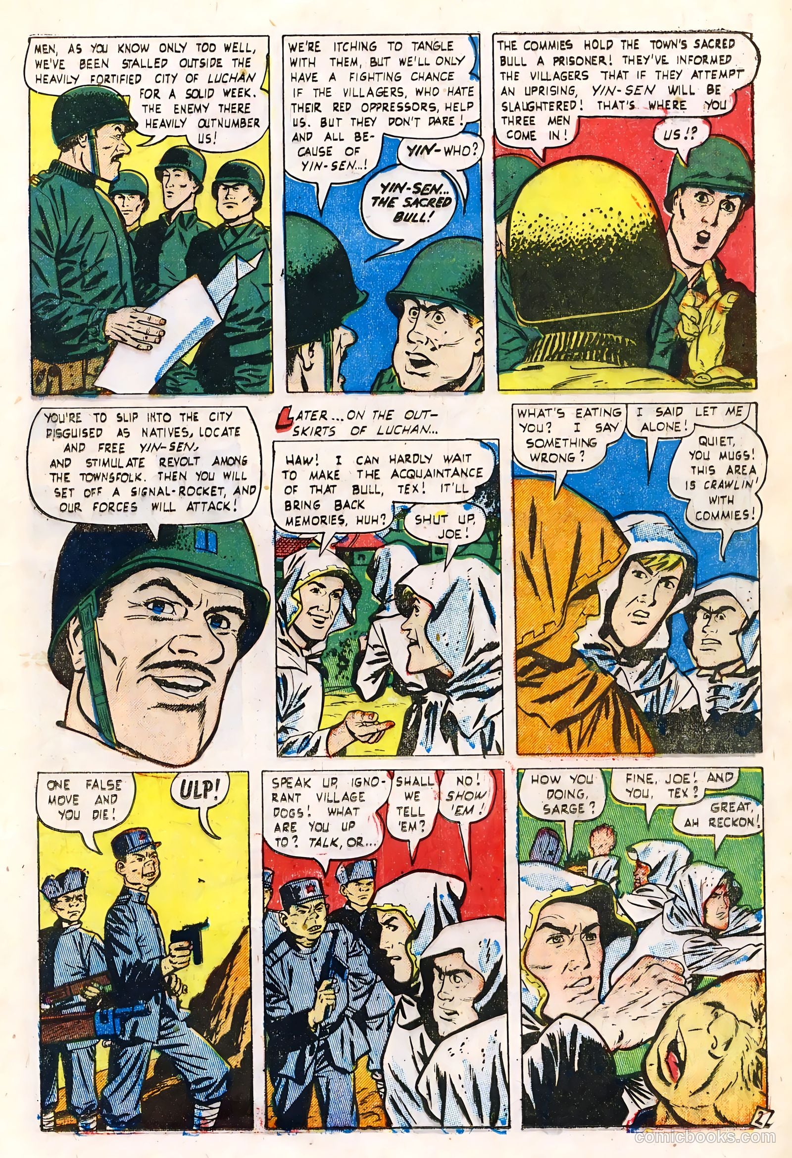Joe Yank #8 (1952) — page 13 of 36