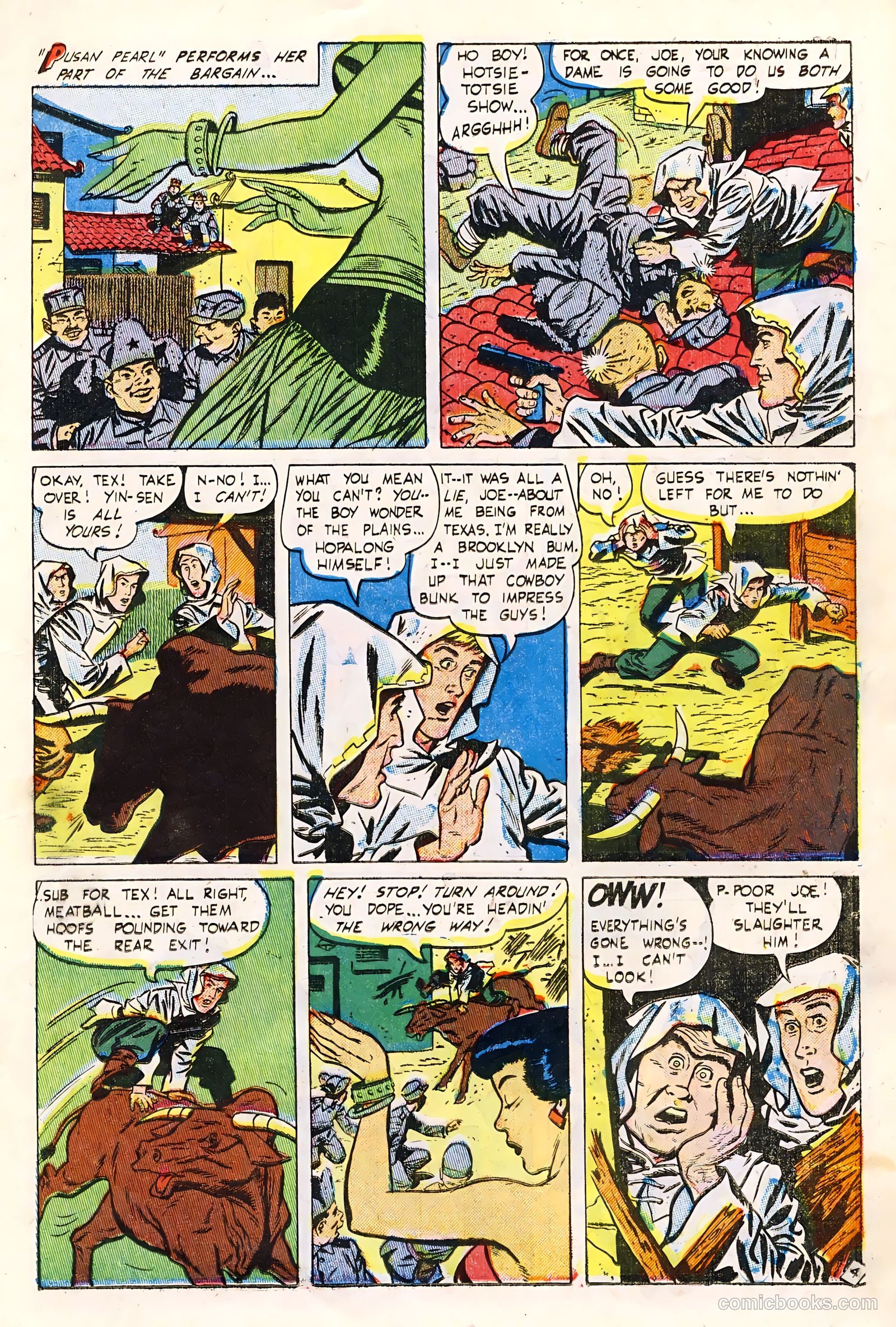 Joe Yank #8 (1952) — page 15 of 36
