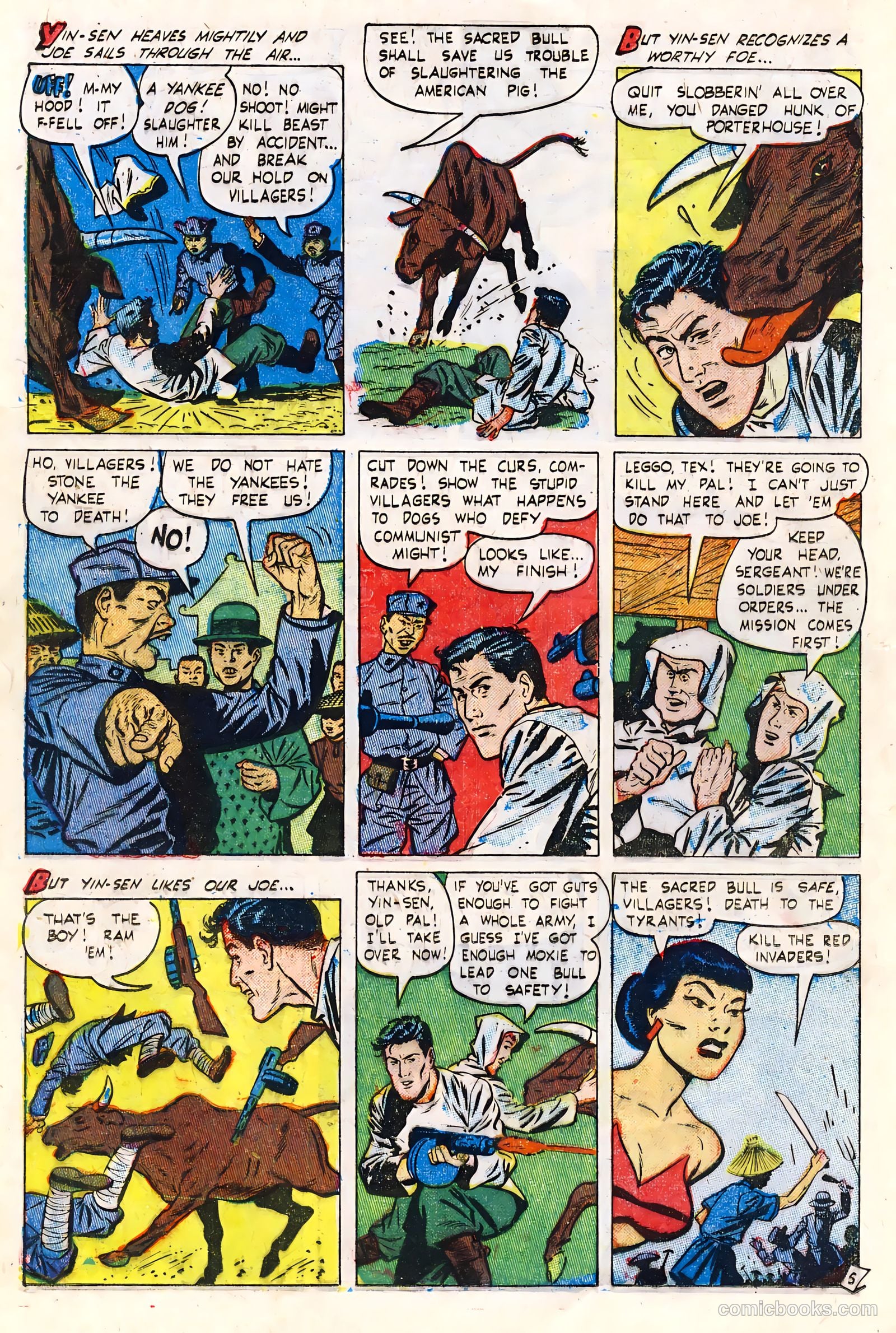 Joe Yank #8 (1952) — page 16 of 36