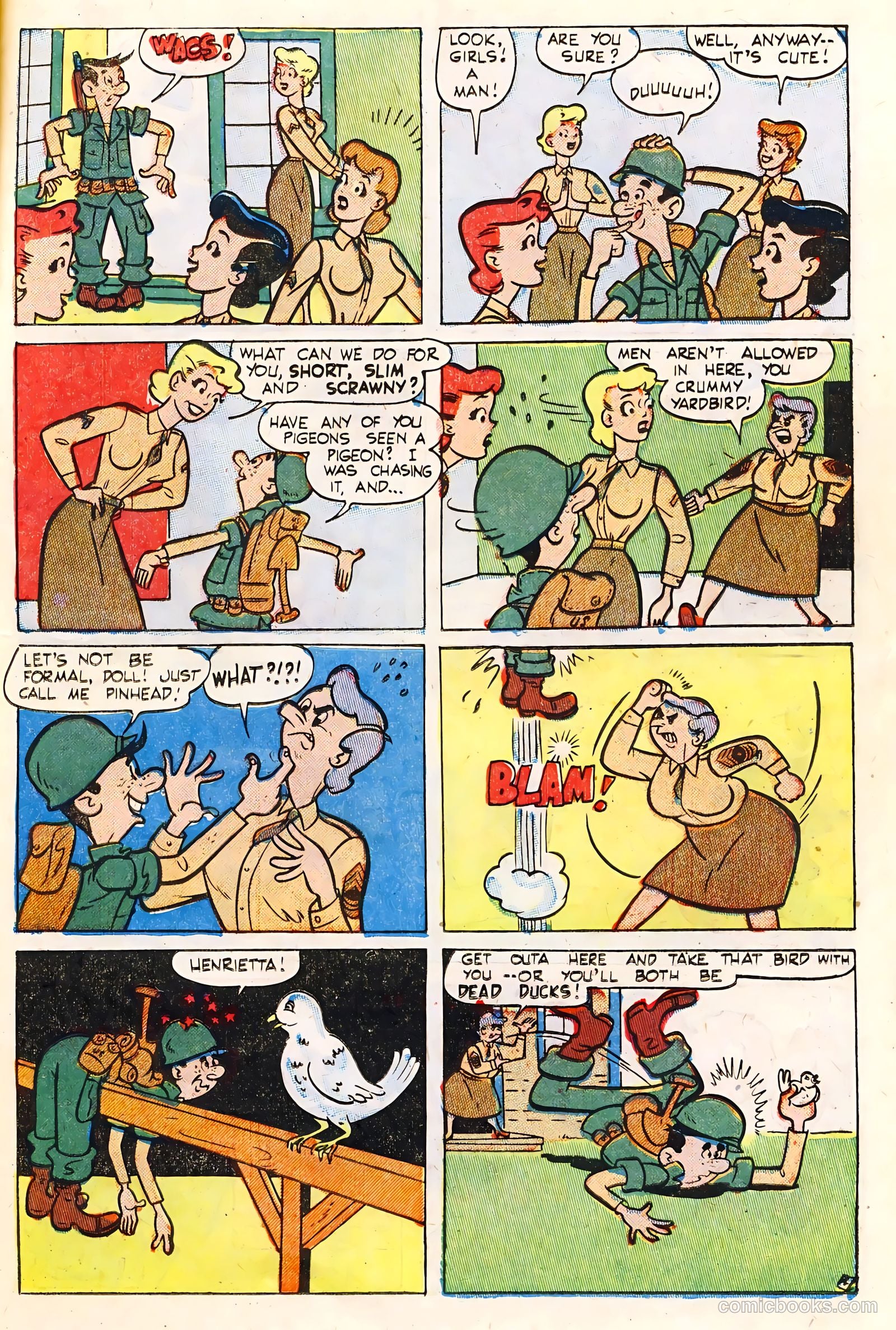 Joe Yank #8 (1952) — page 23 of 36