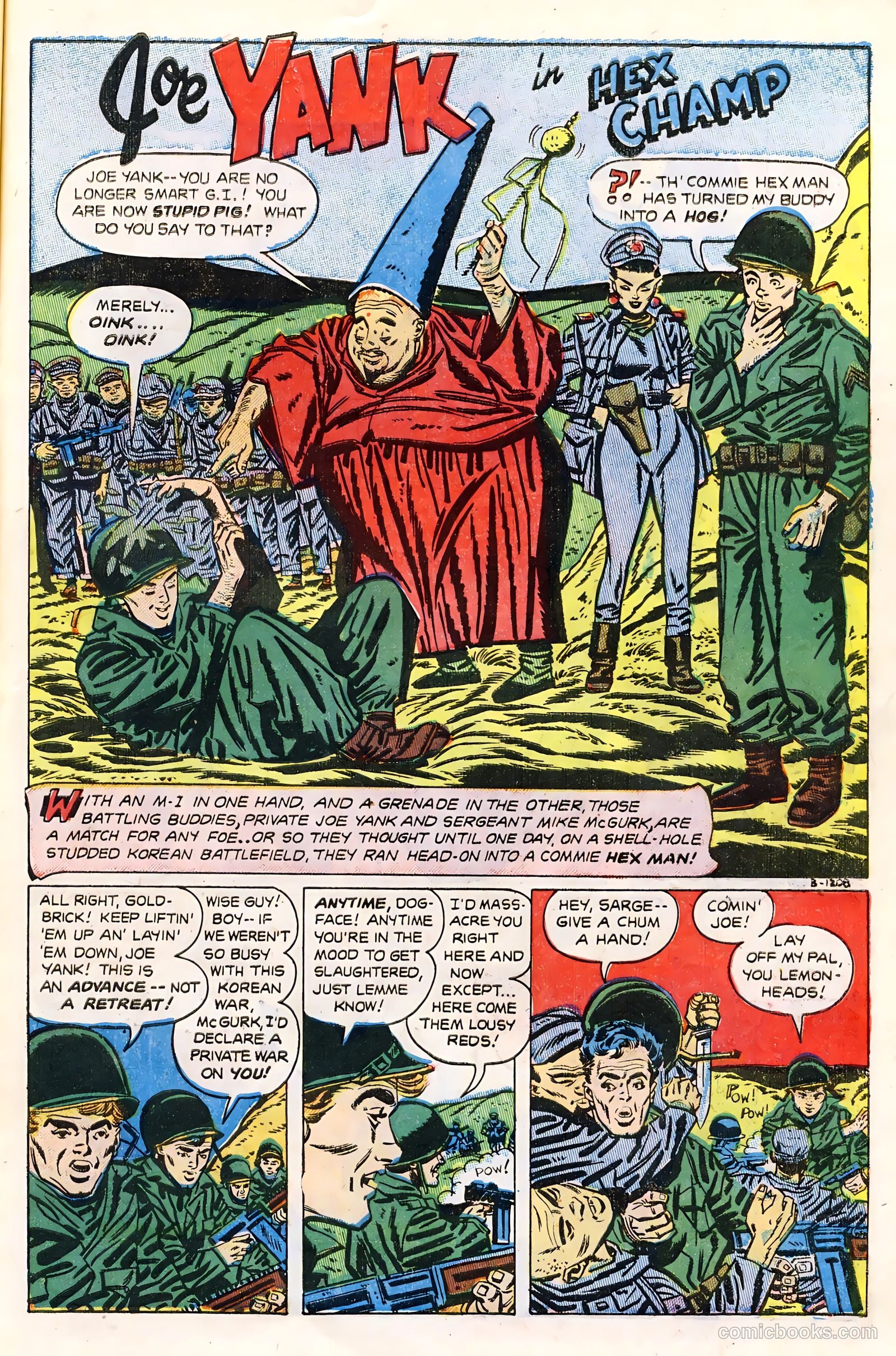 Joe Yank #8 (1952) — page 27 of 36