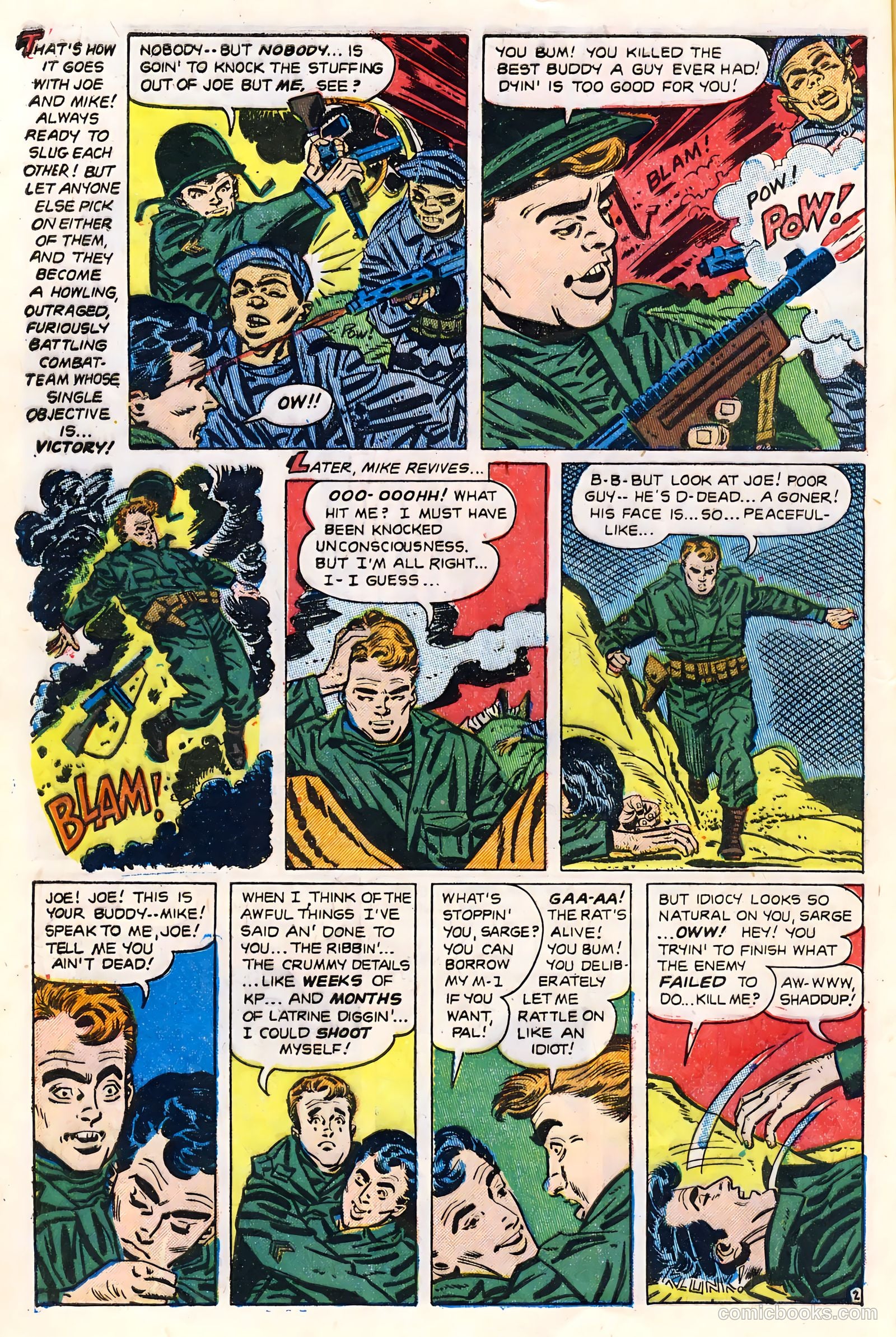 Joe Yank #8 (1952) — page 28 of 36
