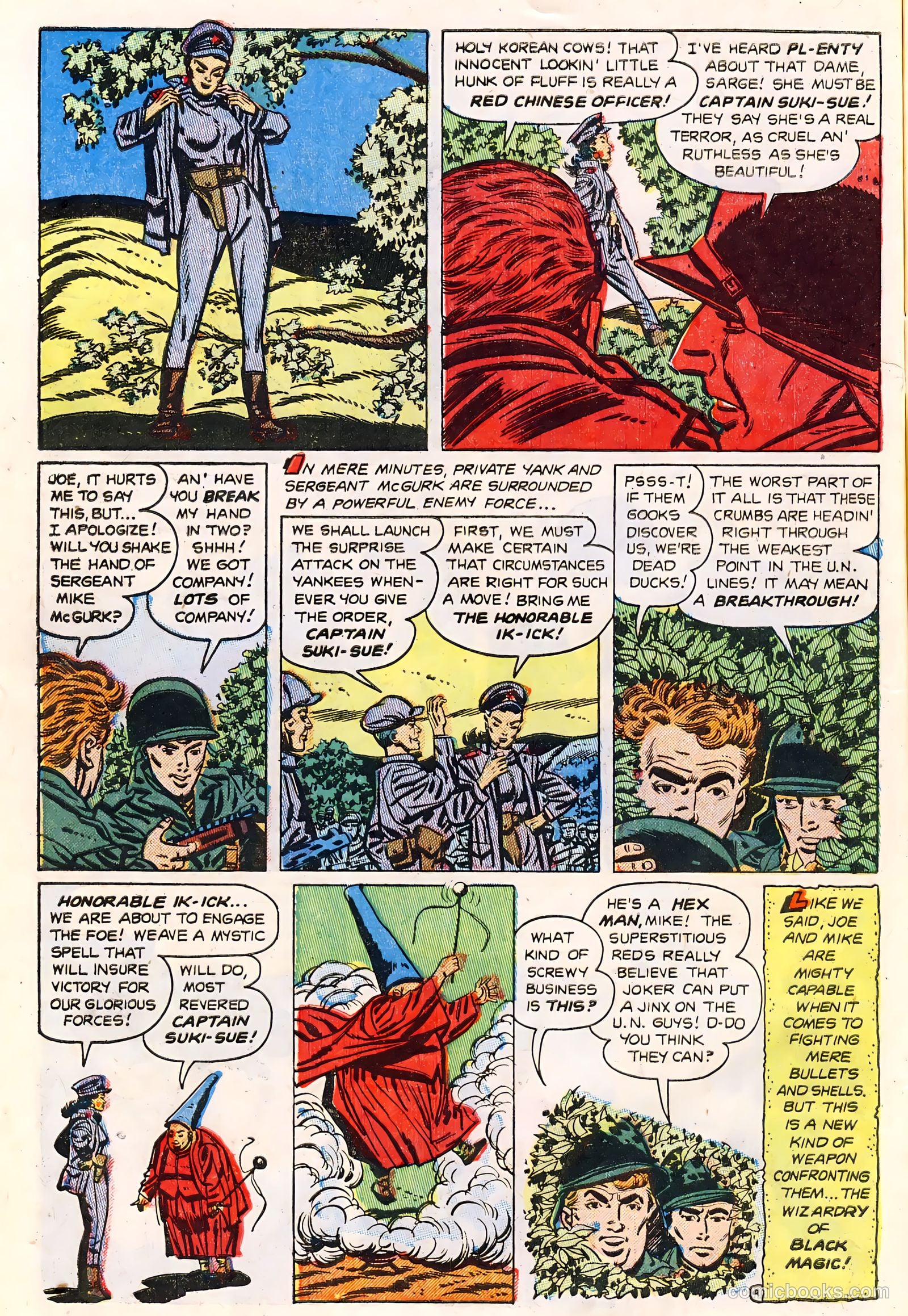 Joe Yank #8 (1952) — page 30 of 36