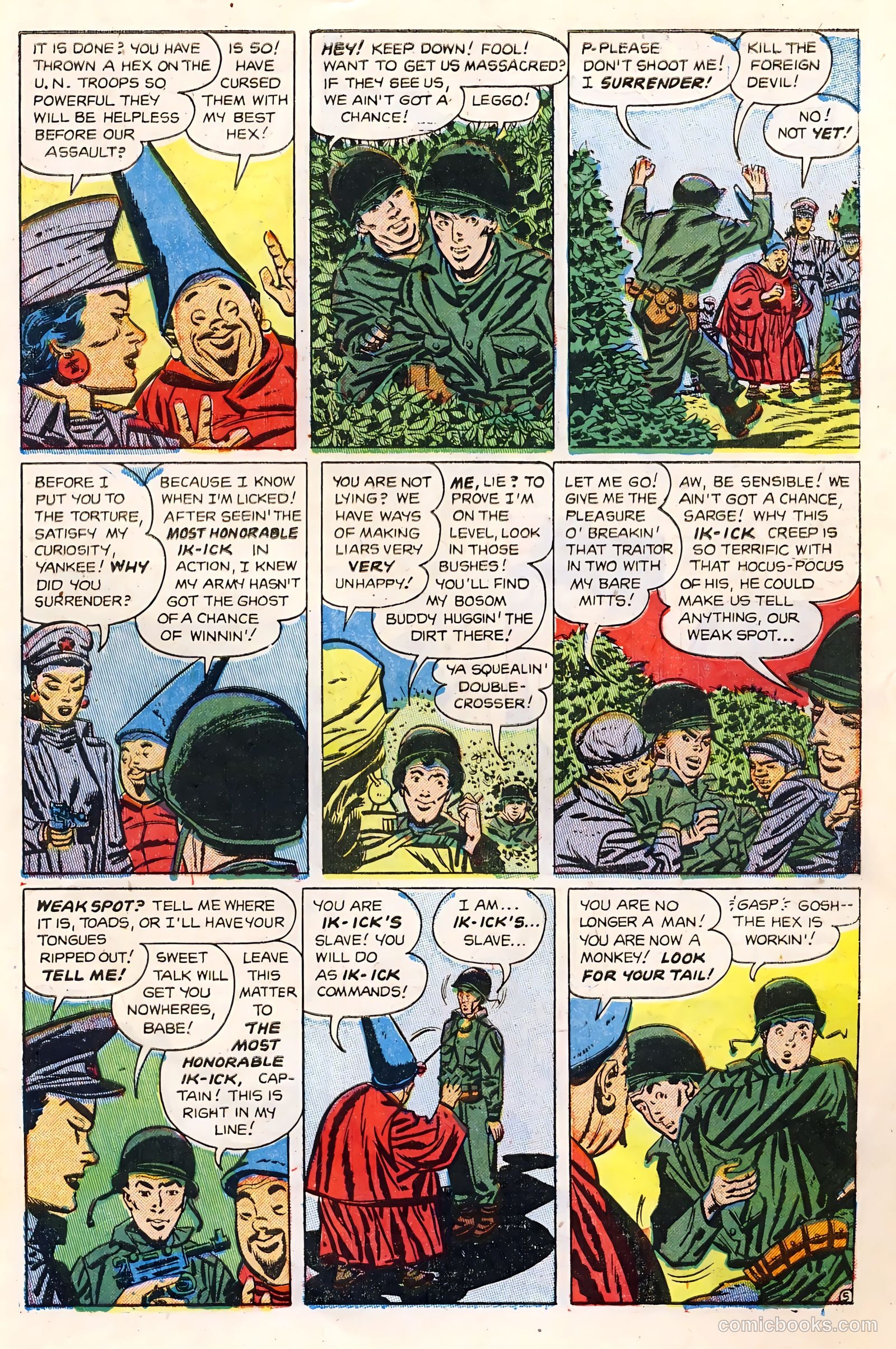Joe Yank #8 (1952) — page 31 of 36