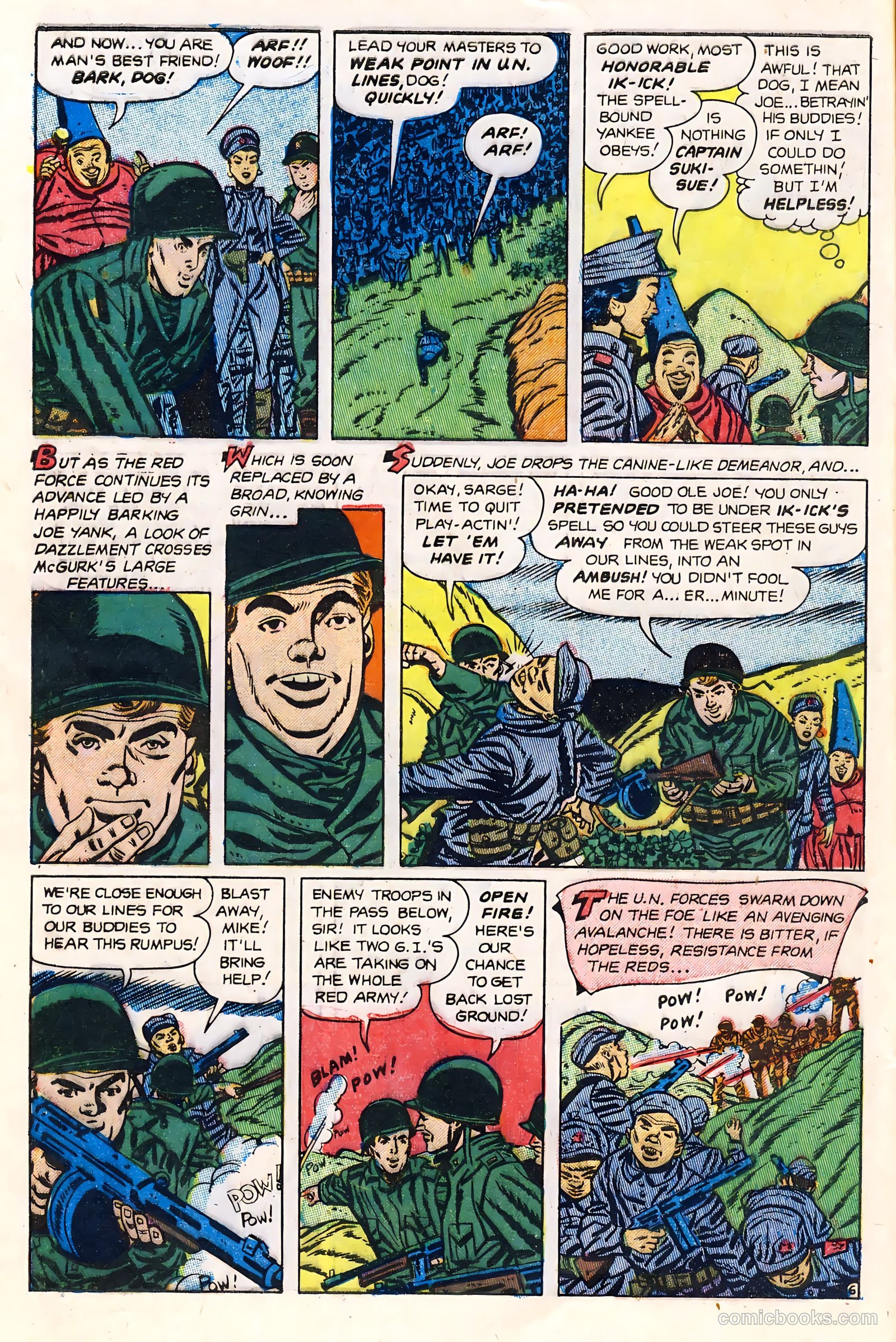 Joe Yank #8 (1952) — page 32 of 36