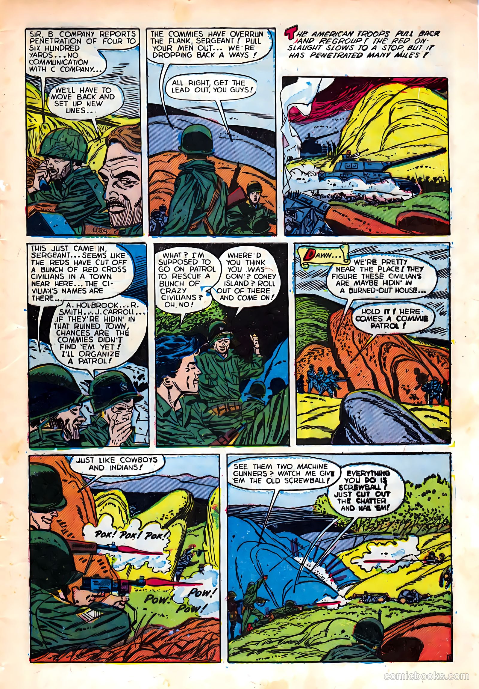 Joe Yank #9 (1952) — page 5 of 36