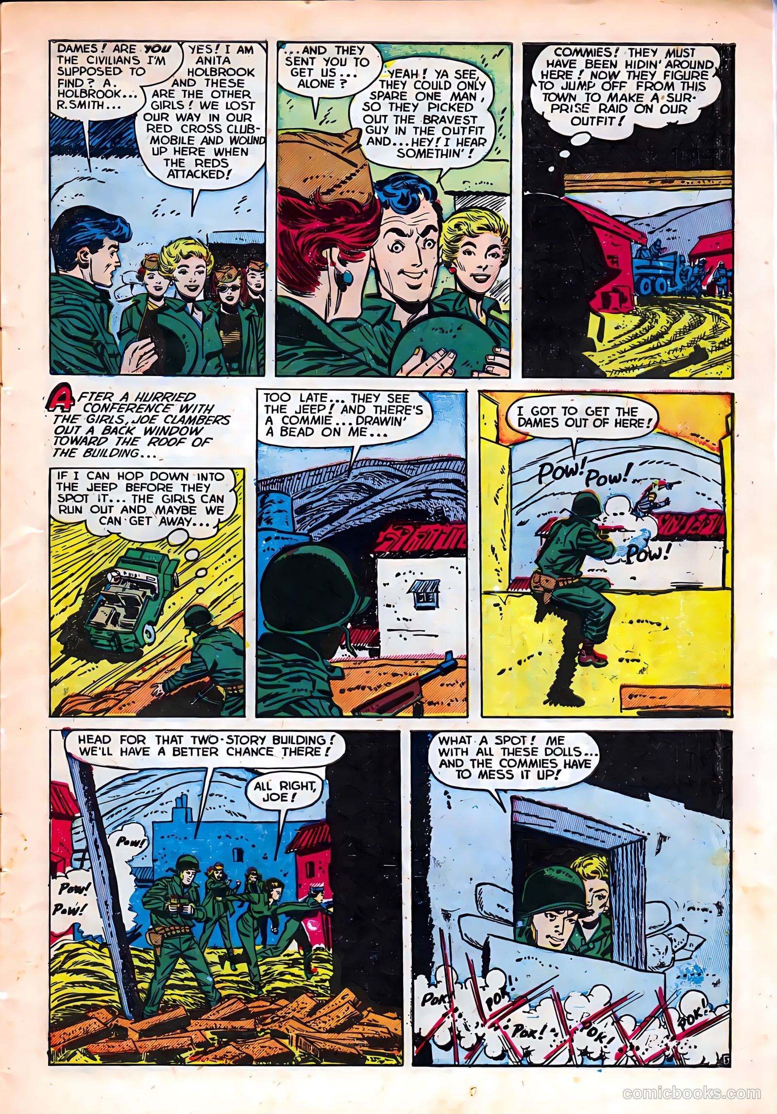 Joe Yank #9 (1952) — page 7 of 36