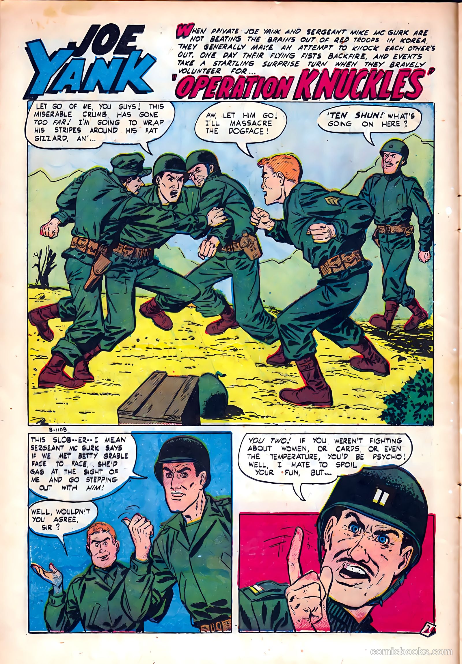 Joe Yank #9 (1952) — page 12 of 36