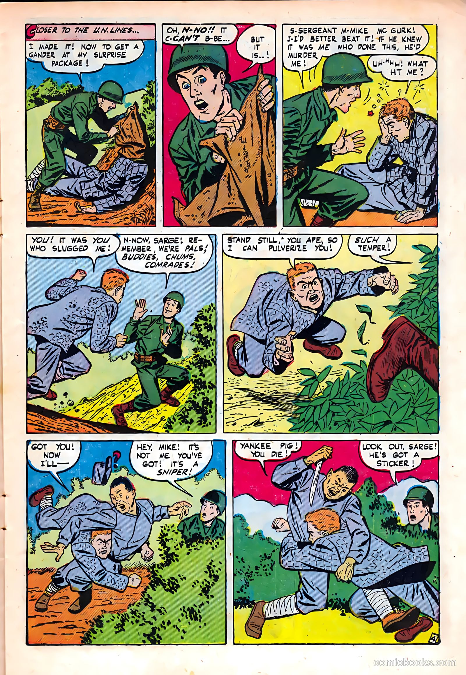 Joe Yank #9 (1952) — page 15 of 36