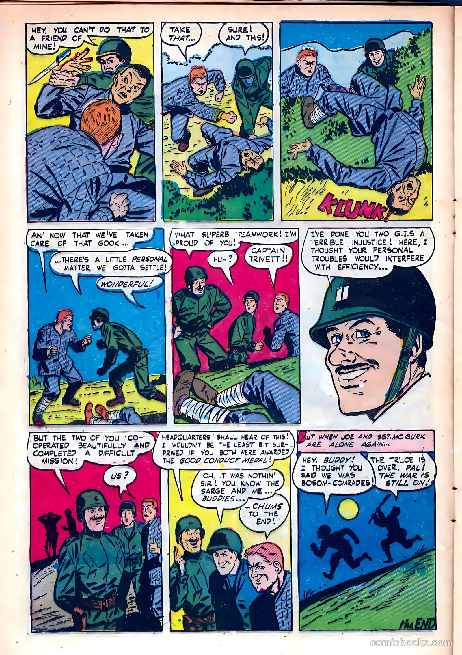 Joe Yank #9 (1952) — page 16 of 36