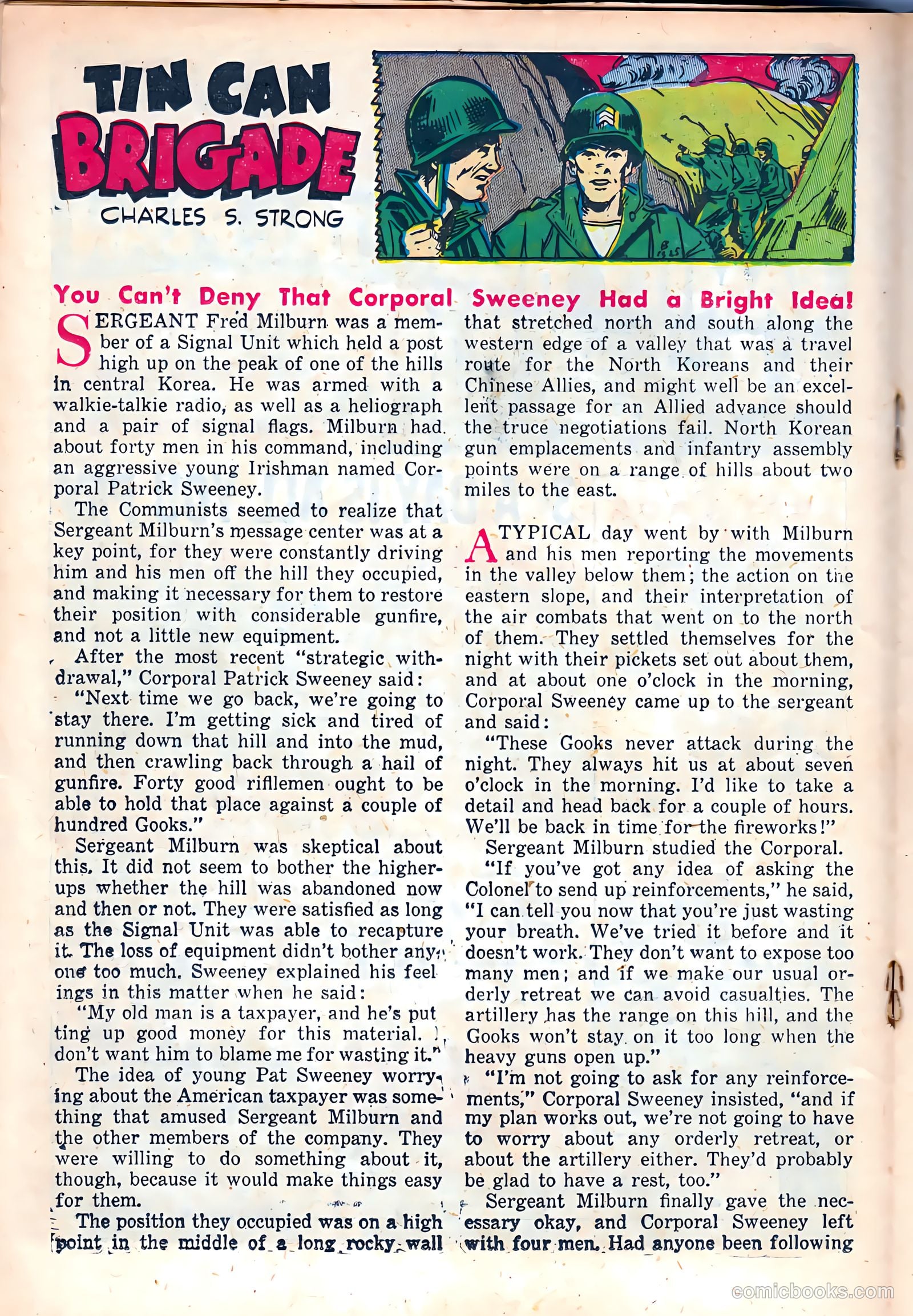 Joe Yank #9 (1952) — page 18 of 36