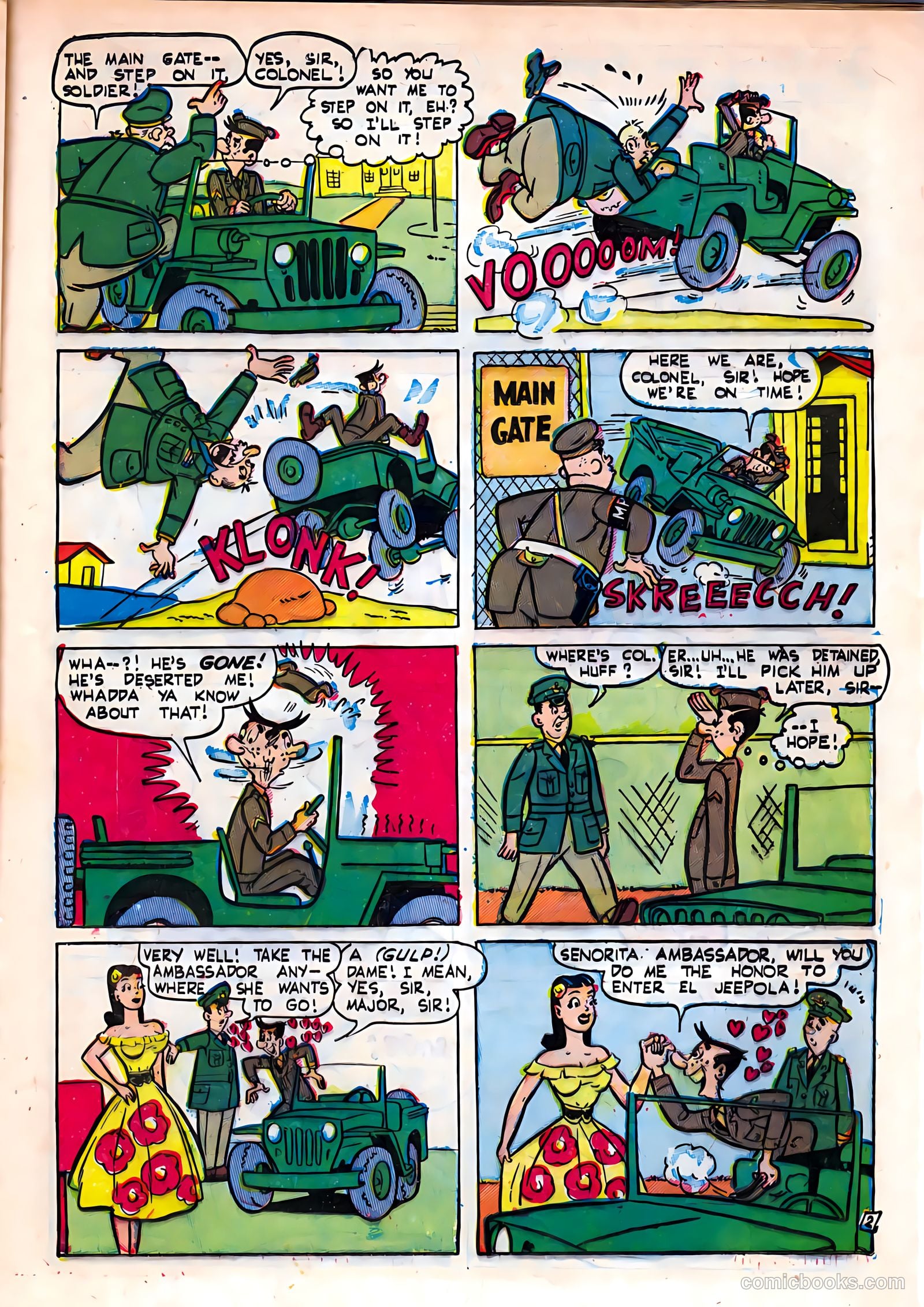 Joe Yank #9 (1952) — page 21 of 36