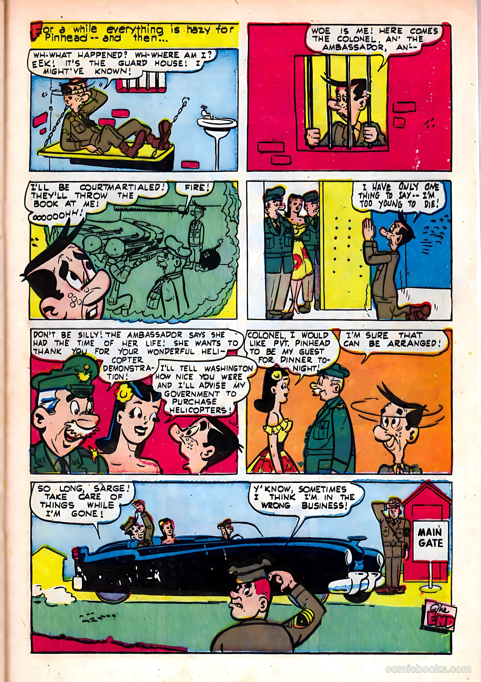 Joe Yank #9 (1952) — page 25 of 36