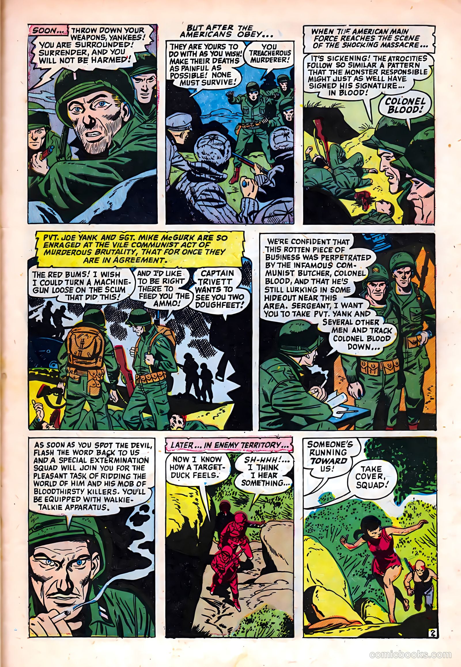 Joe Yank #9 (1952) — page 27 of 36