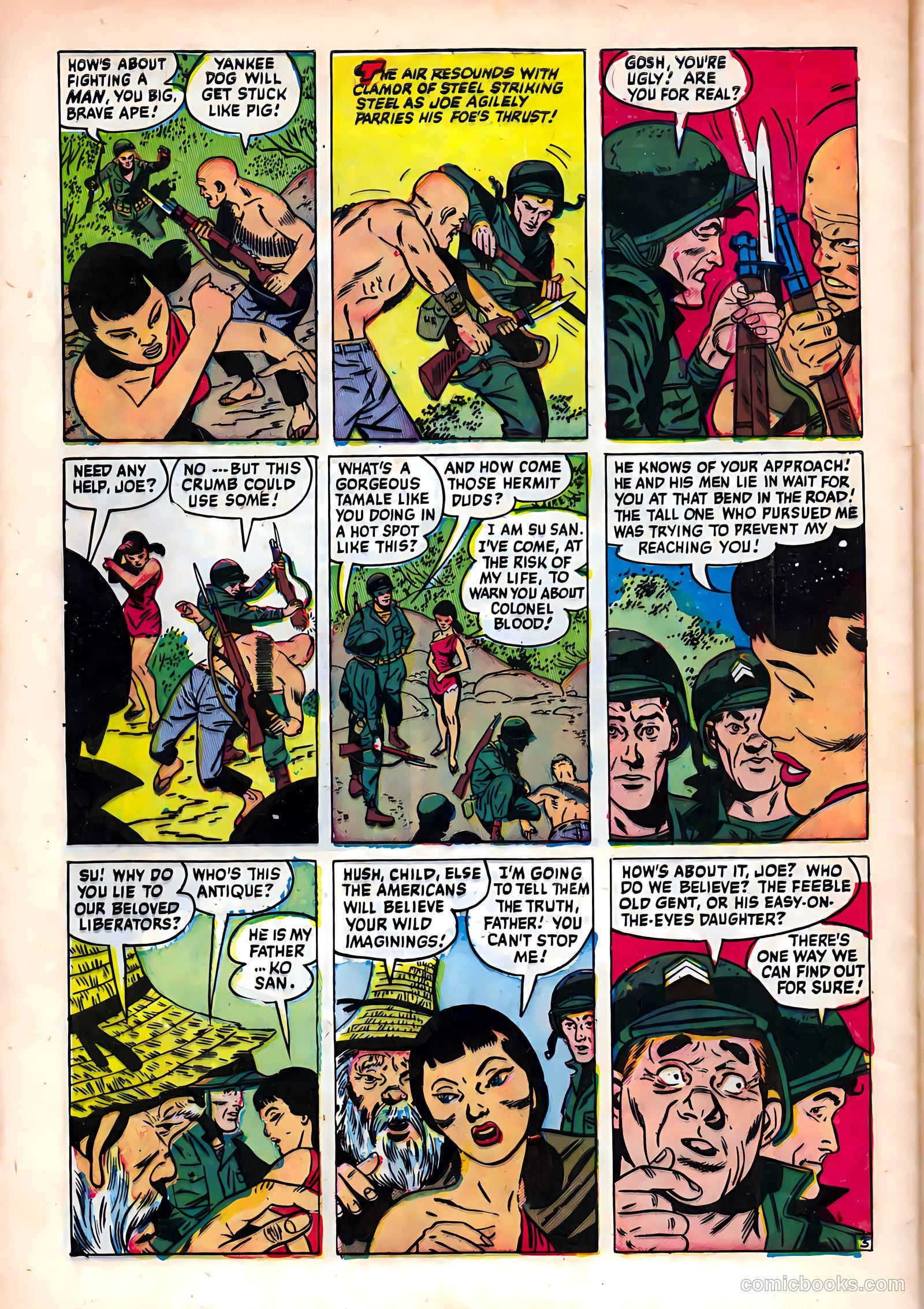 Joe Yank #9 (1952) — page 28 of 36
