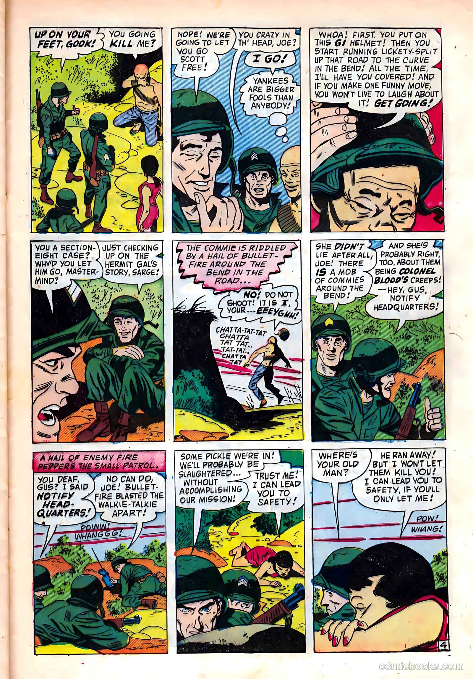 Joe Yank #9 (1952) — page 29 of 36
