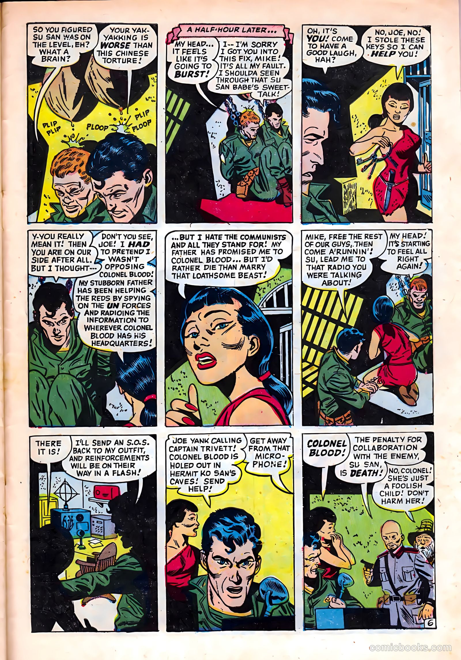 Joe Yank #9 (1952) — page 31 of 36