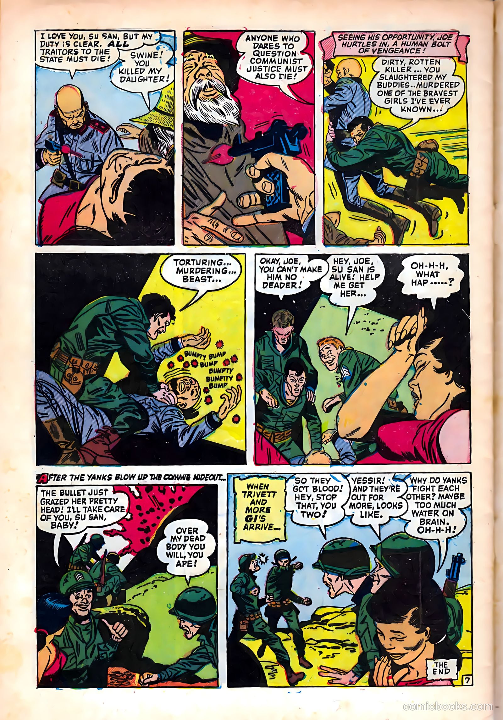 Joe Yank #9 (1952) — page 32 of 36