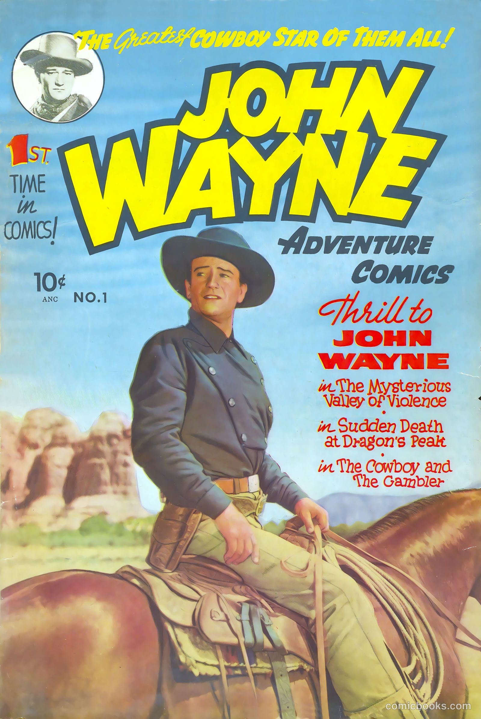 John Wayne Adventure Comics #1
