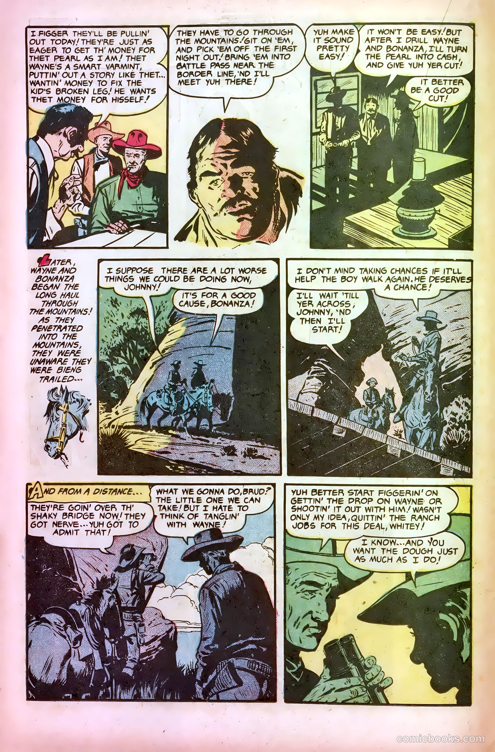 John Wayne Adventure Comics #10 (1951) — page 18 of 36